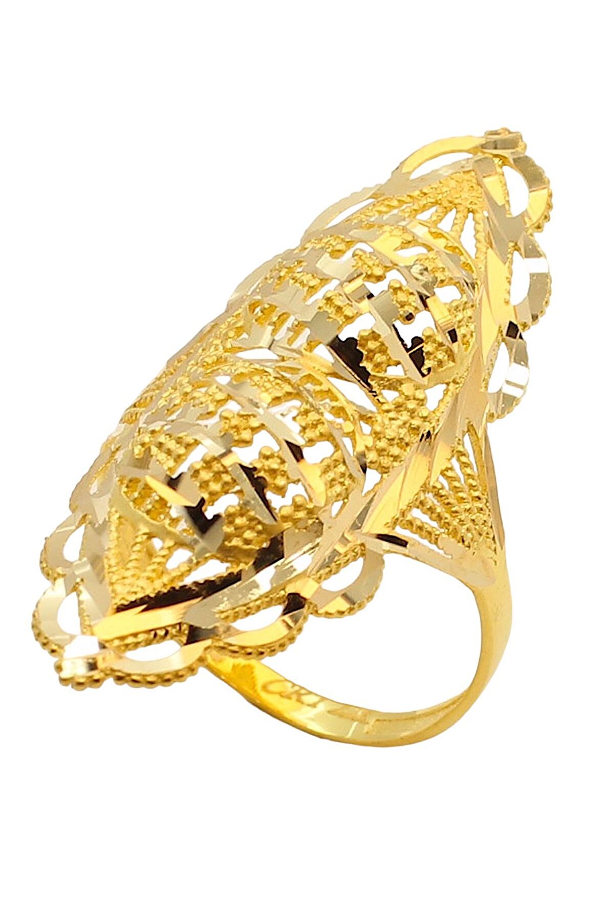 Cigold Taşsız Mekik Yüzük 22 Ayar Altın 4.20 Gr OA-C11901027827