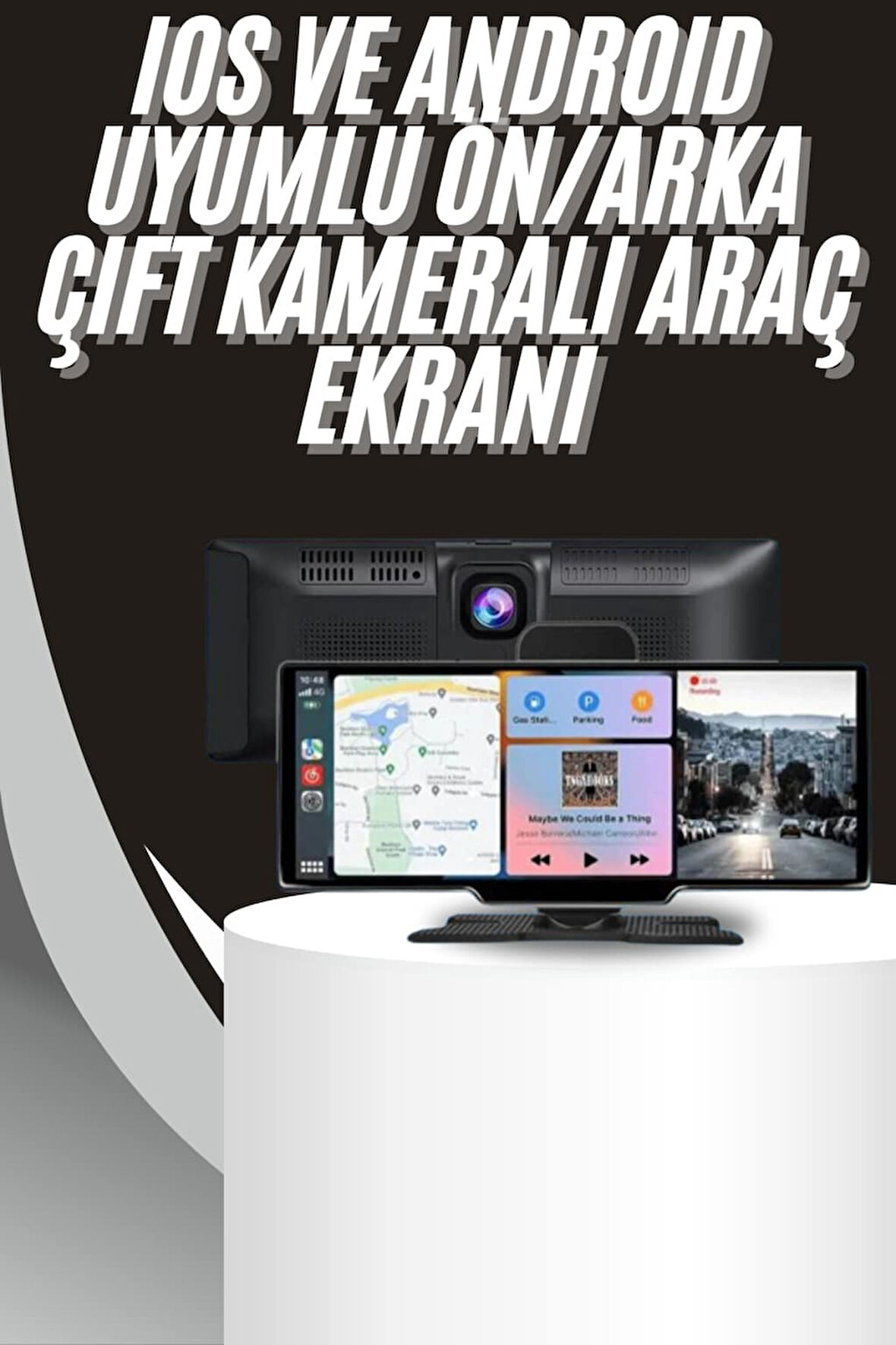 CarPlay Destekli Dokunmatik Araç Ekranı