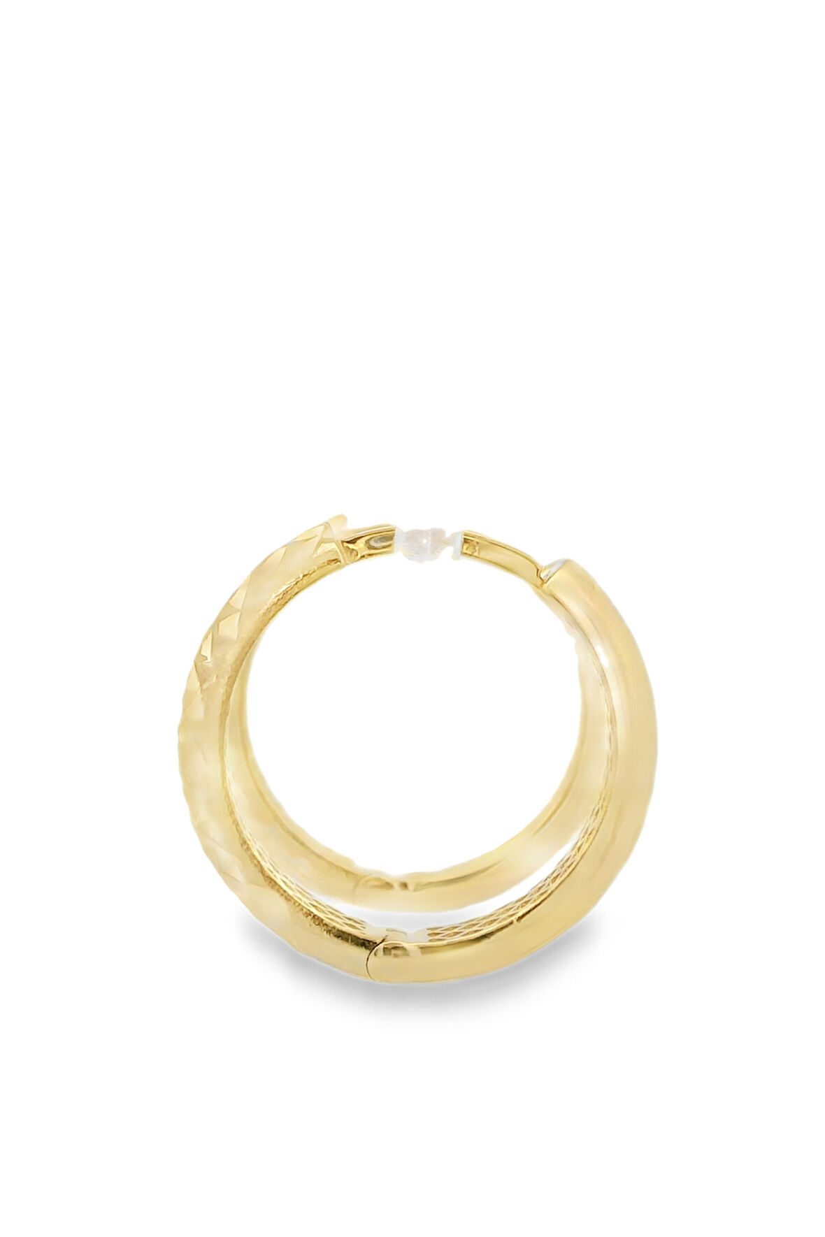 Cigold Taşsız Küpe 14 Ayar Altın 1.55 Gr OA-C1TB01029302