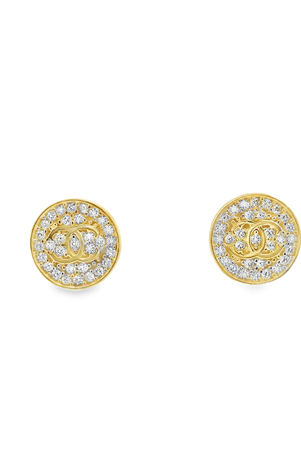 Cigold Taşlı Küpe 14 Ayar Altın 1.58 Gr OA-C1TB101029276