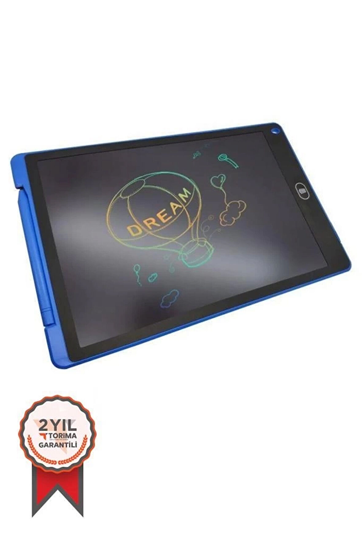 T12 Mavi Writing Tablet Lcd 12 Inç Dijital Kalemli Çizim Yazı Tahtası