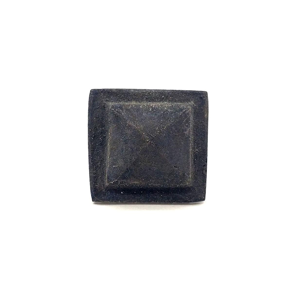 Antika Tarz Dekoratif Pirinç Flanşlı Piramit Kabara - 29 Mm, Oksit