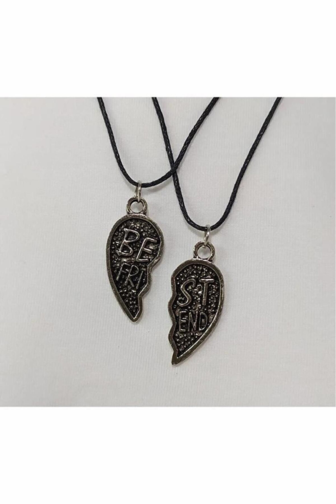 Best Friend 2li 2 En Iyi Arkadaş Deri İpli Kolye Arkadaşlık Kolyesi Arkadaşa Hediye