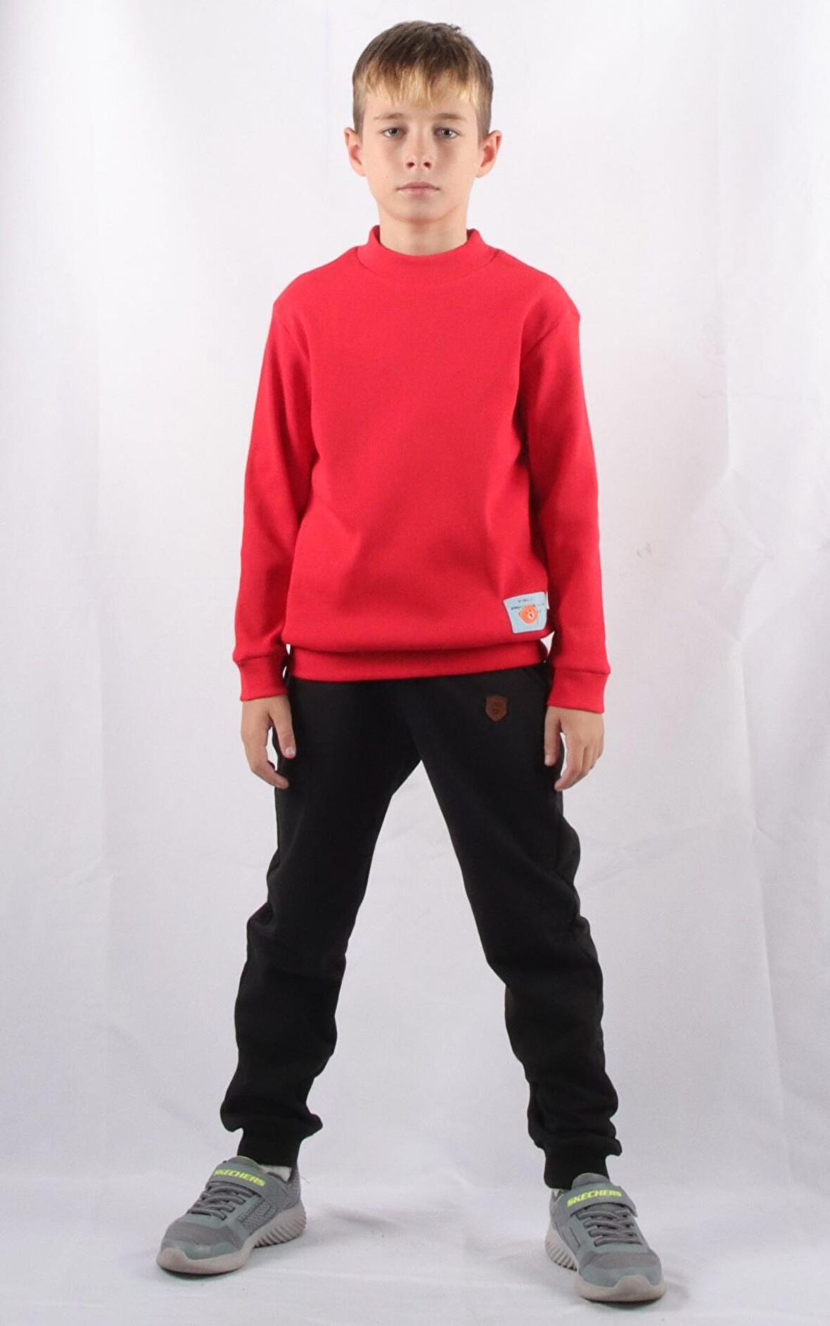 ALEXANDERGARDI BİSİKLET YAKA ÇOCUK SWEATSHIRT (C22-91700)