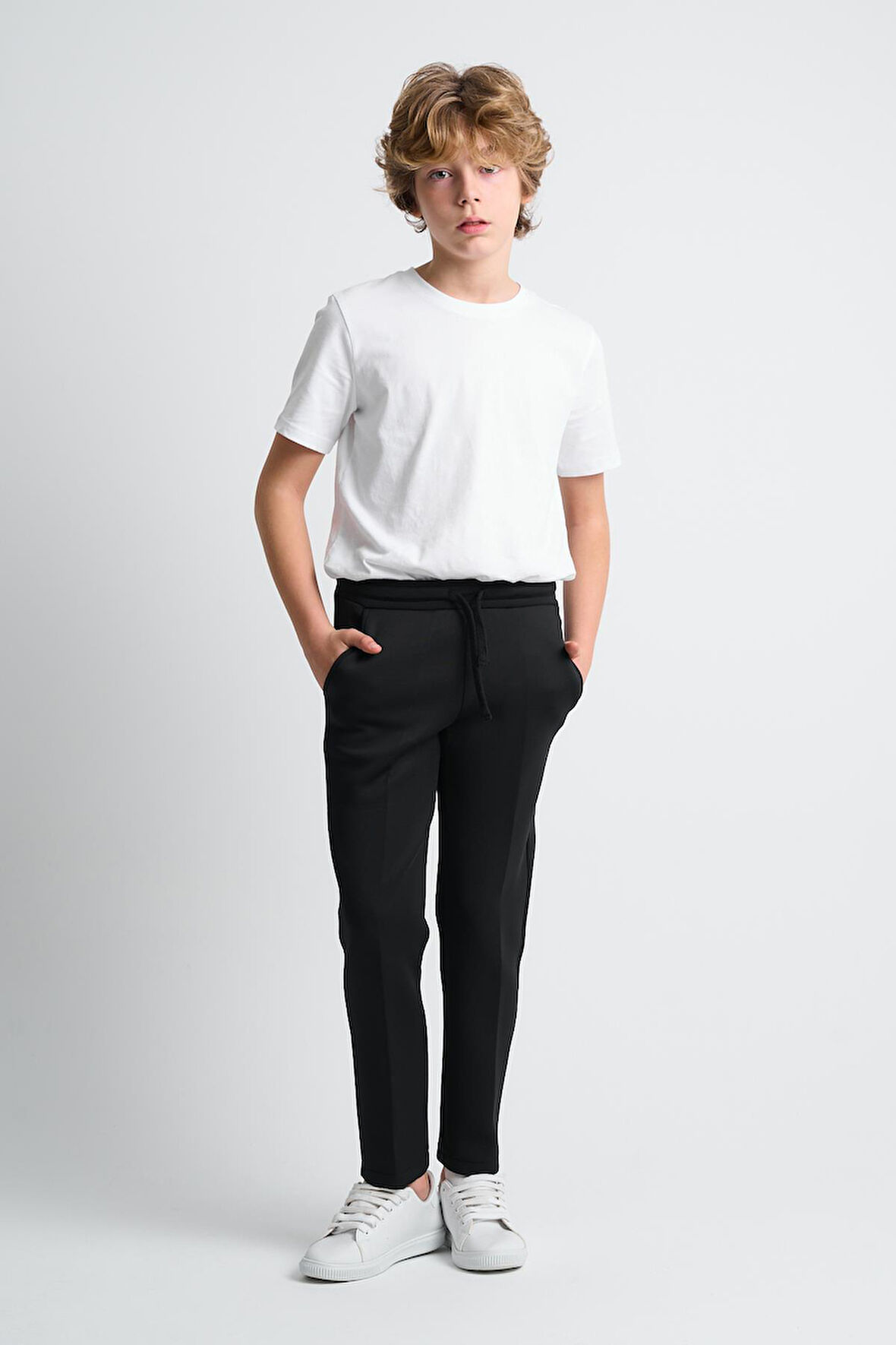 ALEXANDERGARDI BELİ LASTİKLİ ÇOCUK PANTOLON (C23-00156 00)