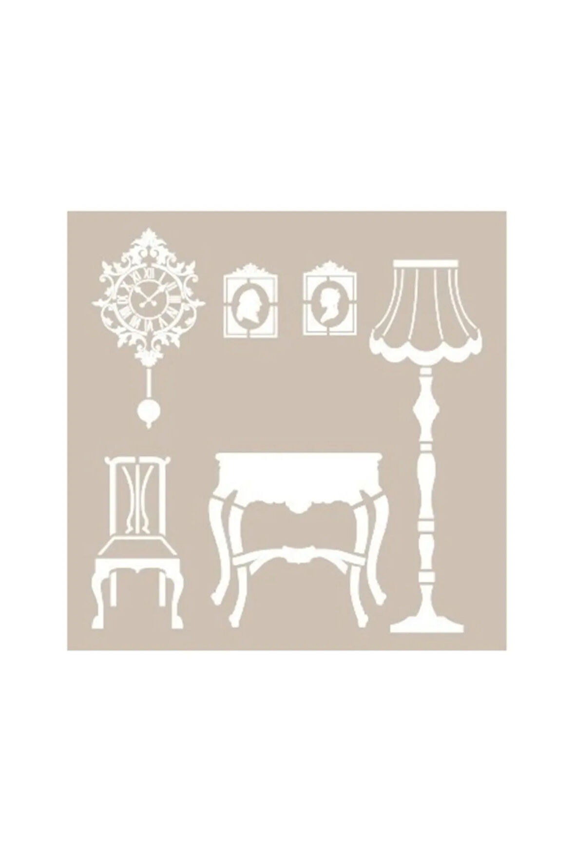 AS543 - A4 Stencil 21x30