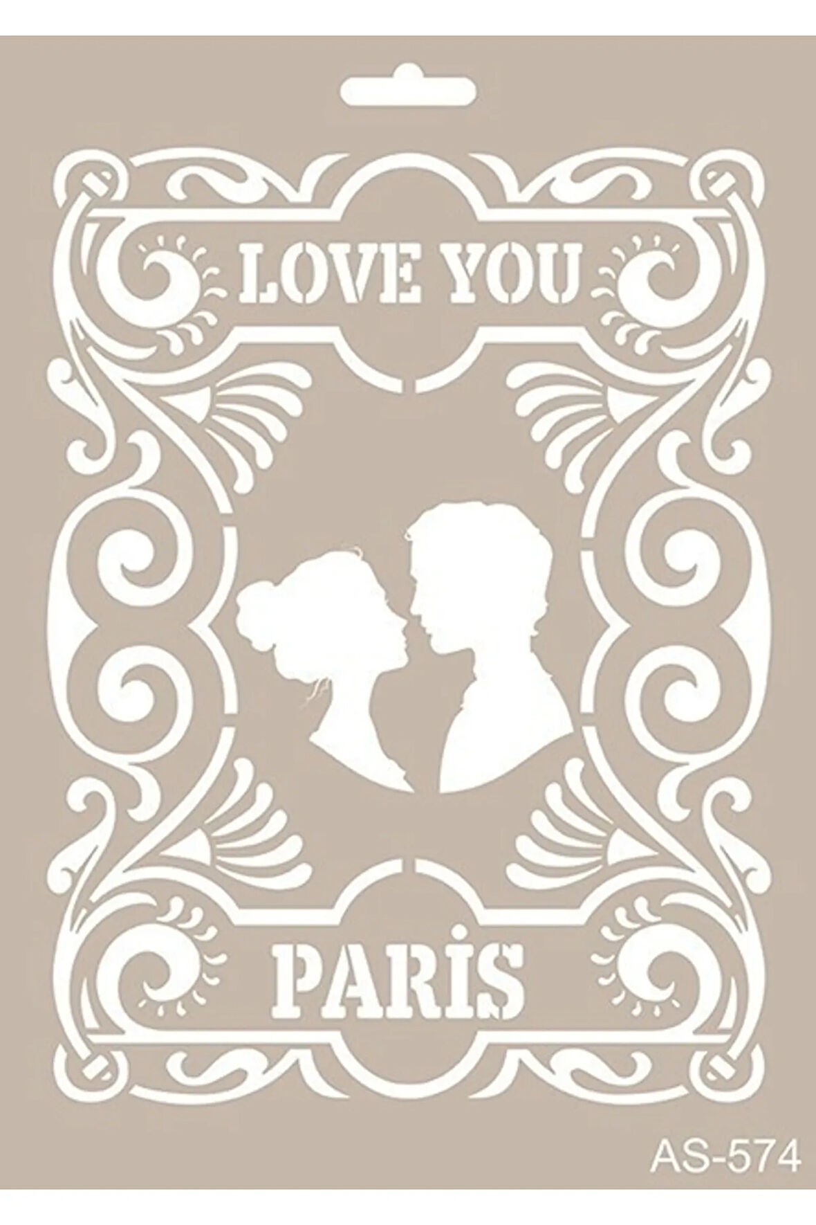 A4 Serisi Stencıl As574 21x29