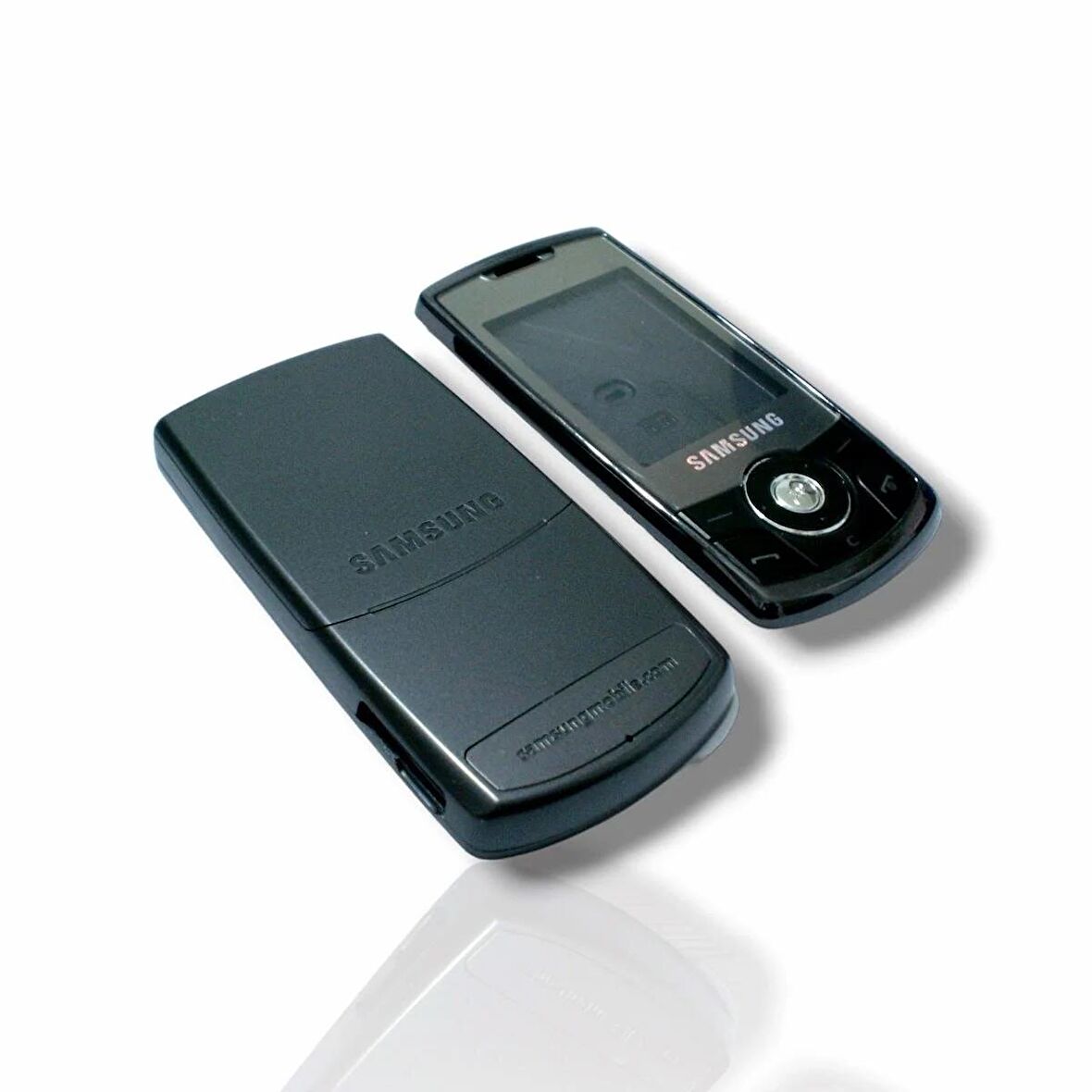 Samsung C3310 Kasa Samsung Galaxy C3310 Uyumlu Siyah Renk Orta Kasa Ön Arka Kapak Tuş Takımı 