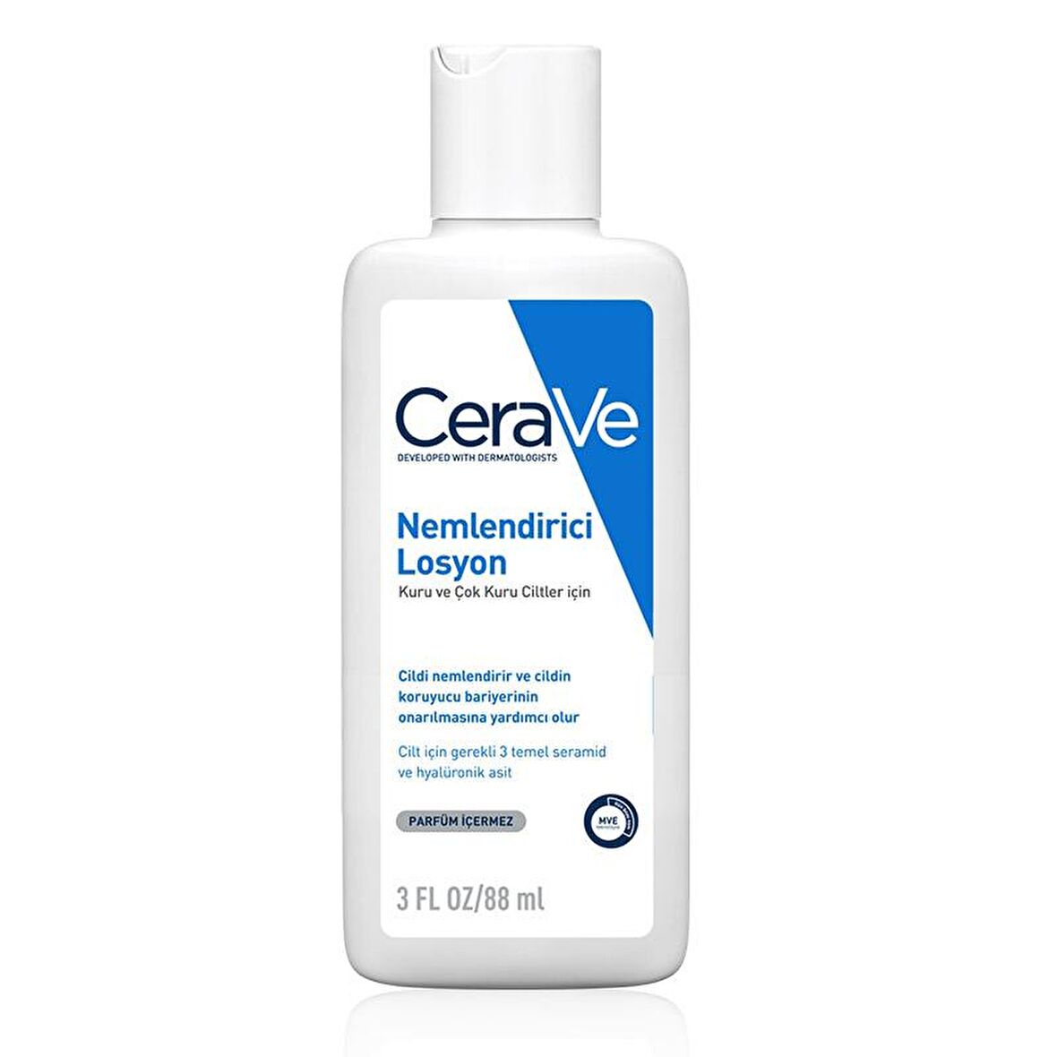 CeraVe Nemlendirici Parfümsüz Kuru Cilt için  Vücut Losyonu 88 ml 