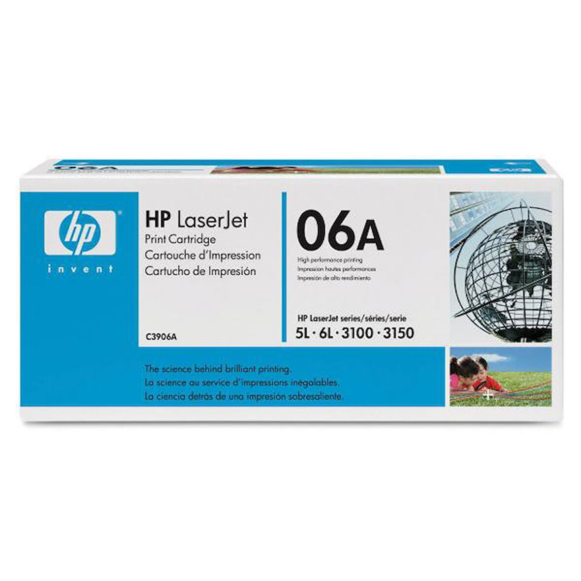 HP C3906A (06A) Siyah Orjinal Toner 