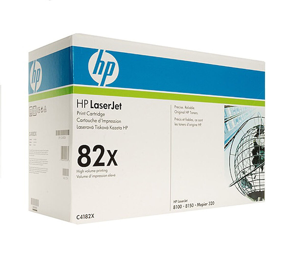 Hp C4182X (82X) Siyah Orjinal Toner