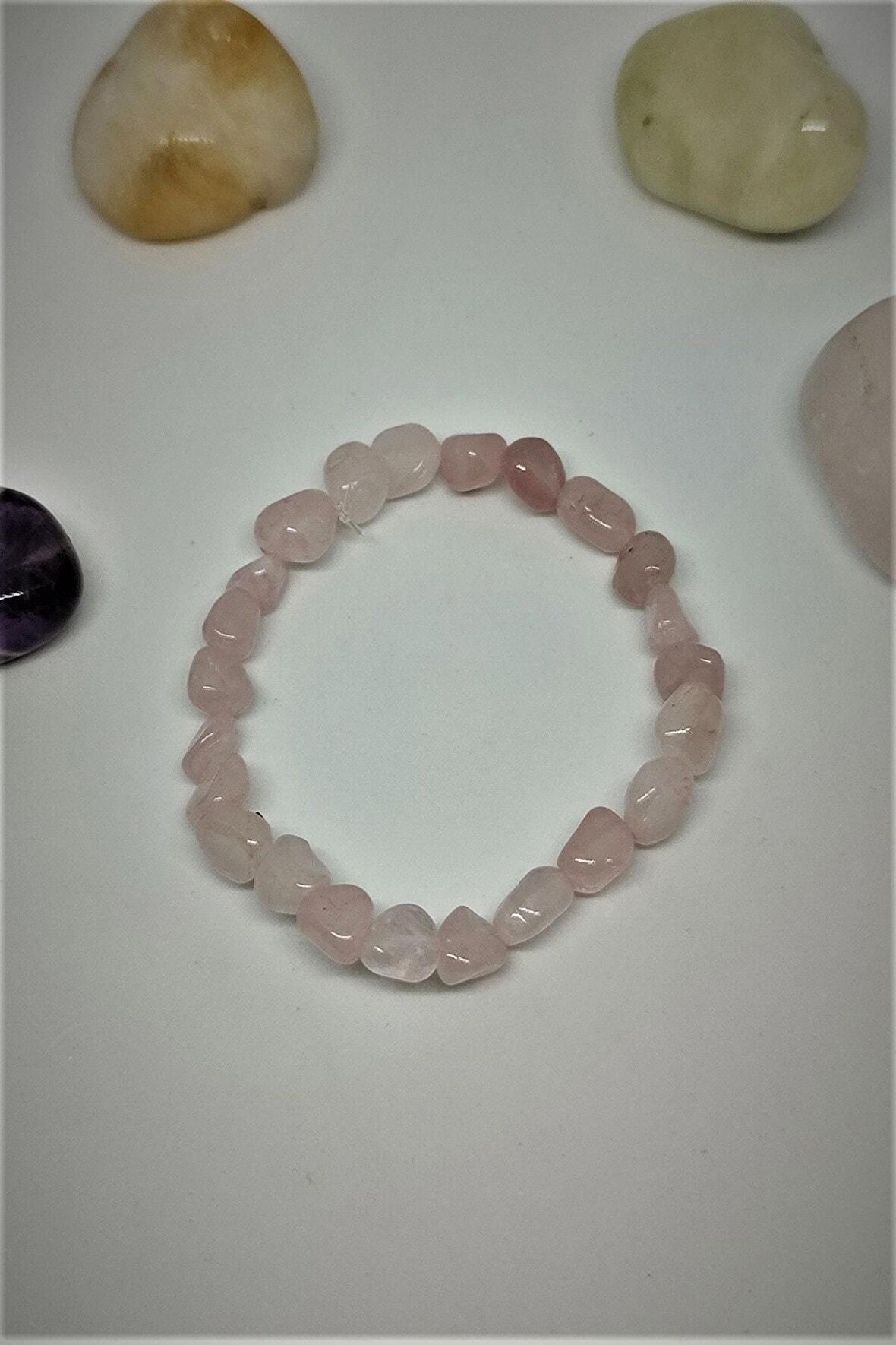 Sertifikalı Amorf Garnet Granat Lal Doğaltaş Bileklik