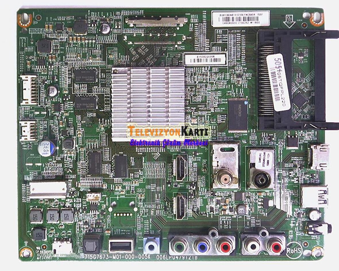 715G7673-M01-000-005K 705TQFPL220 Philips 43PUK4900/12 Anakart