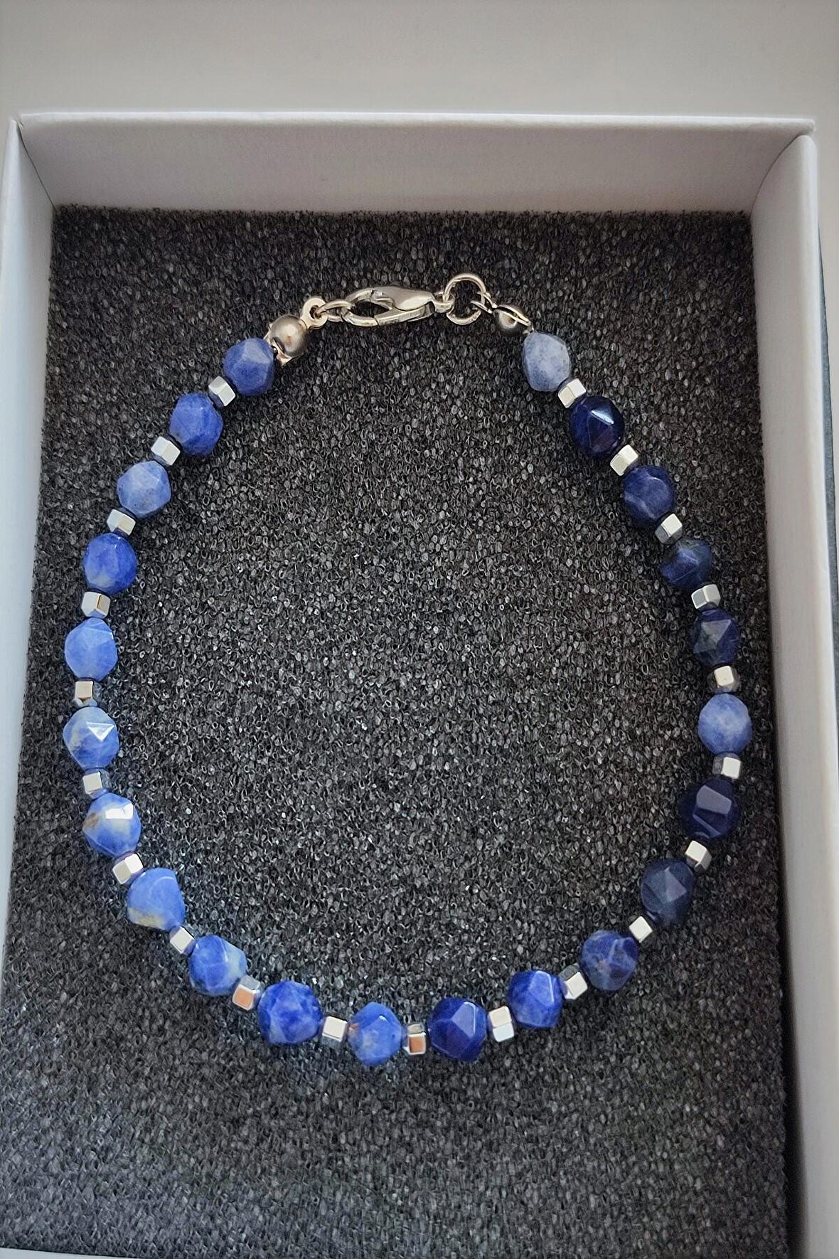 SODALİT ERKEK DOĞAL TAŞ BİLEKLİK