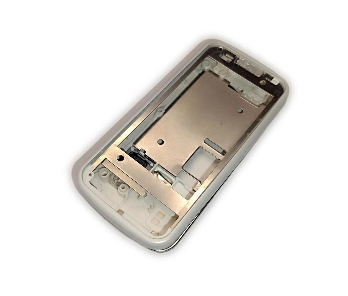 Nokia C6-00 Kasa Kapak Nokia C6-00 Beyaz Renk Orta Kasa Ön Kapak Arka Kapak Tuş Takımı