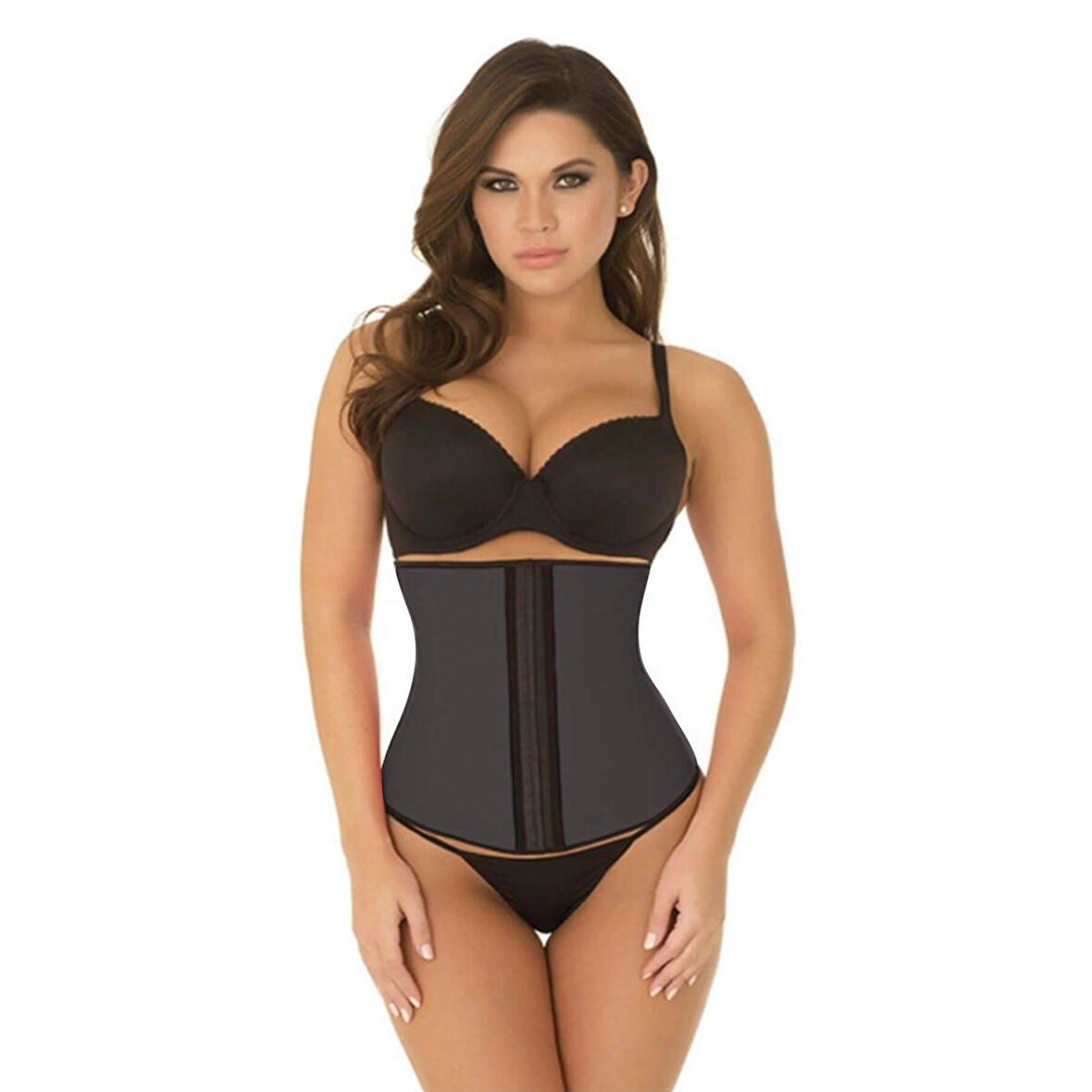 Gri Mı 9161 Agraflı Bel Korse