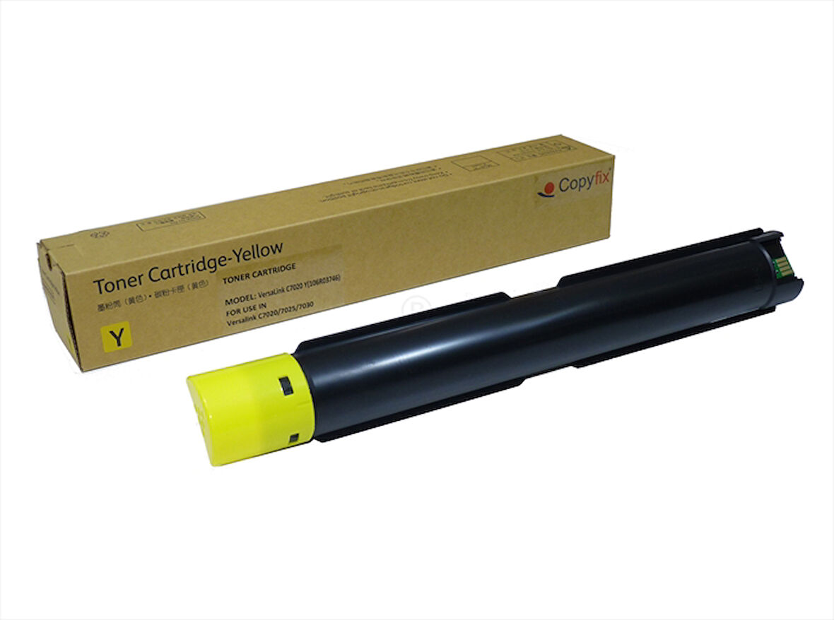 Xerox C7020 Sarı Muadil Toner, C 7020, 7025, 7030, 106R03746