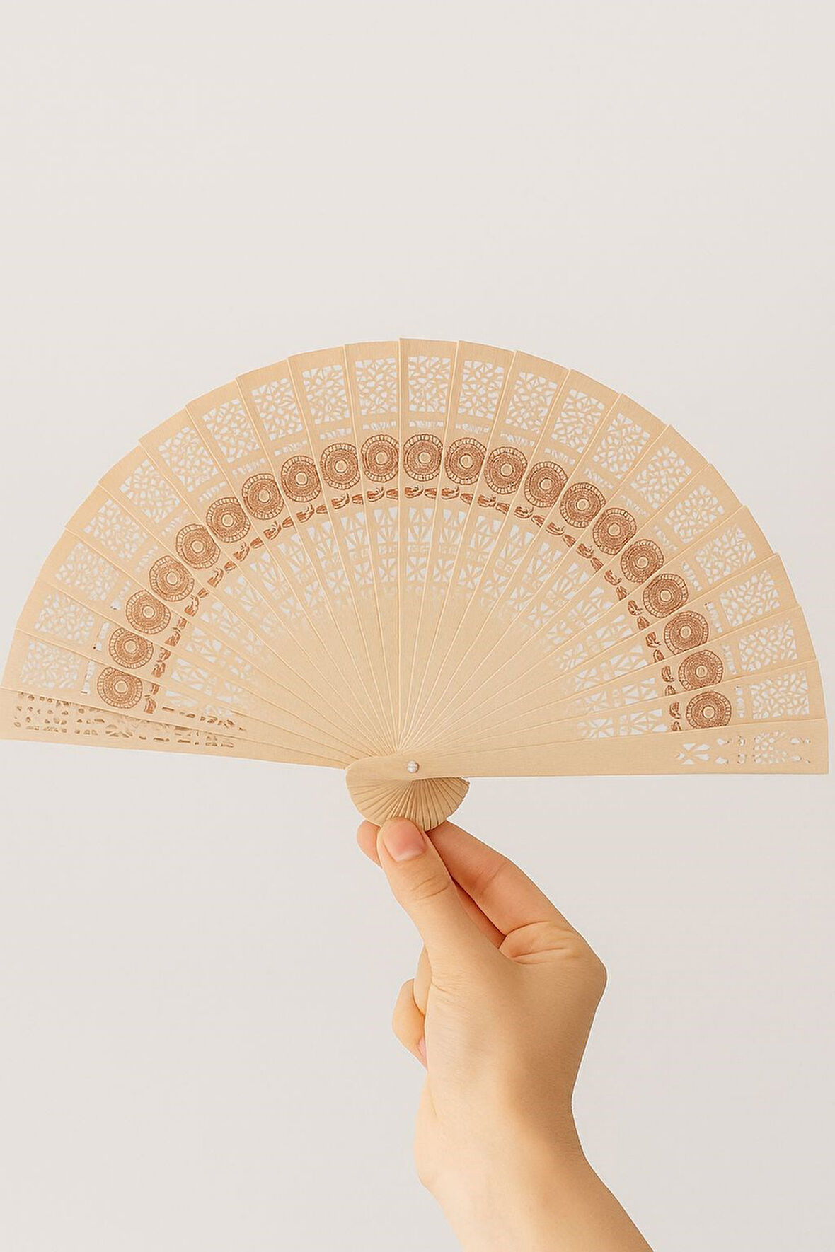 Dekoratif Bambu Yelpaze (1)