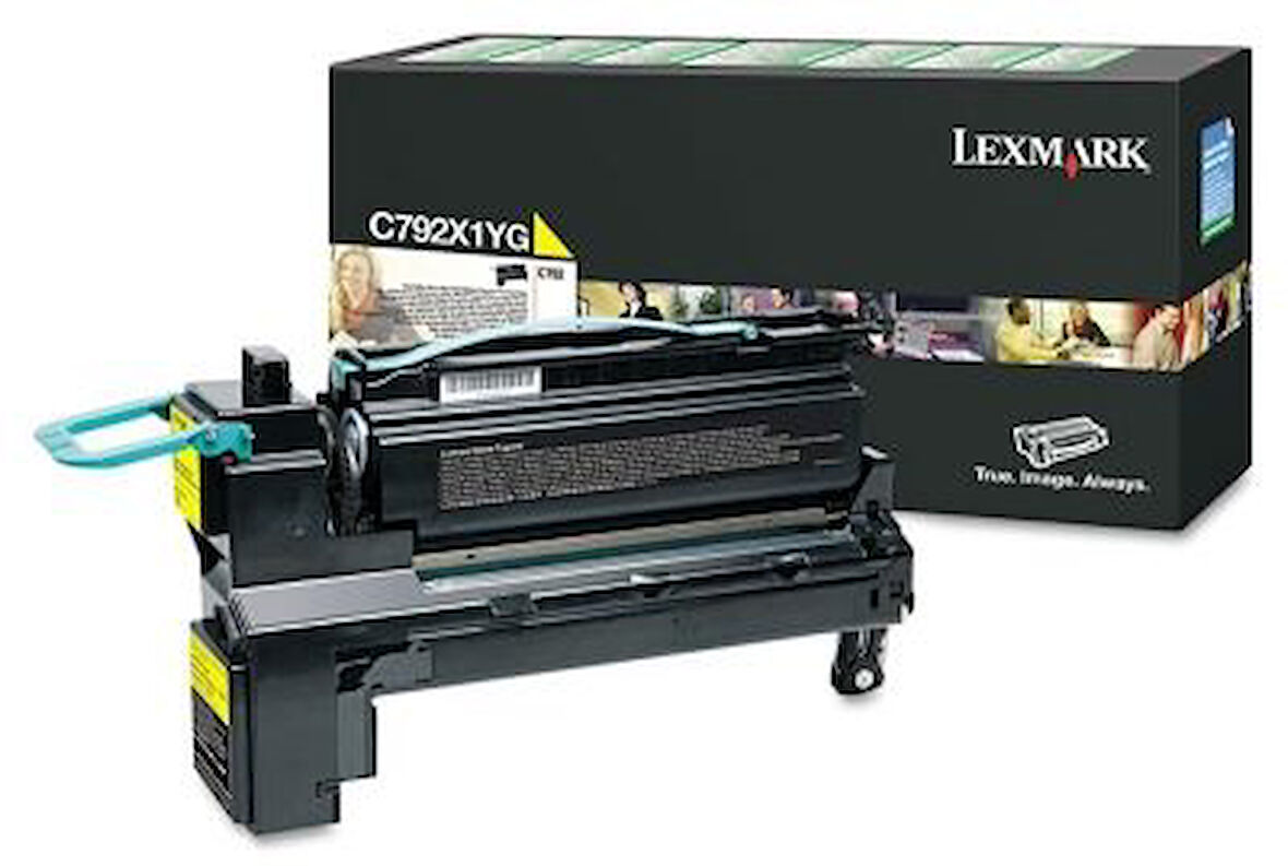 Lexmark (C792) C792X1YG Sarı Orjinal Toner Yüksek Kapasiteli