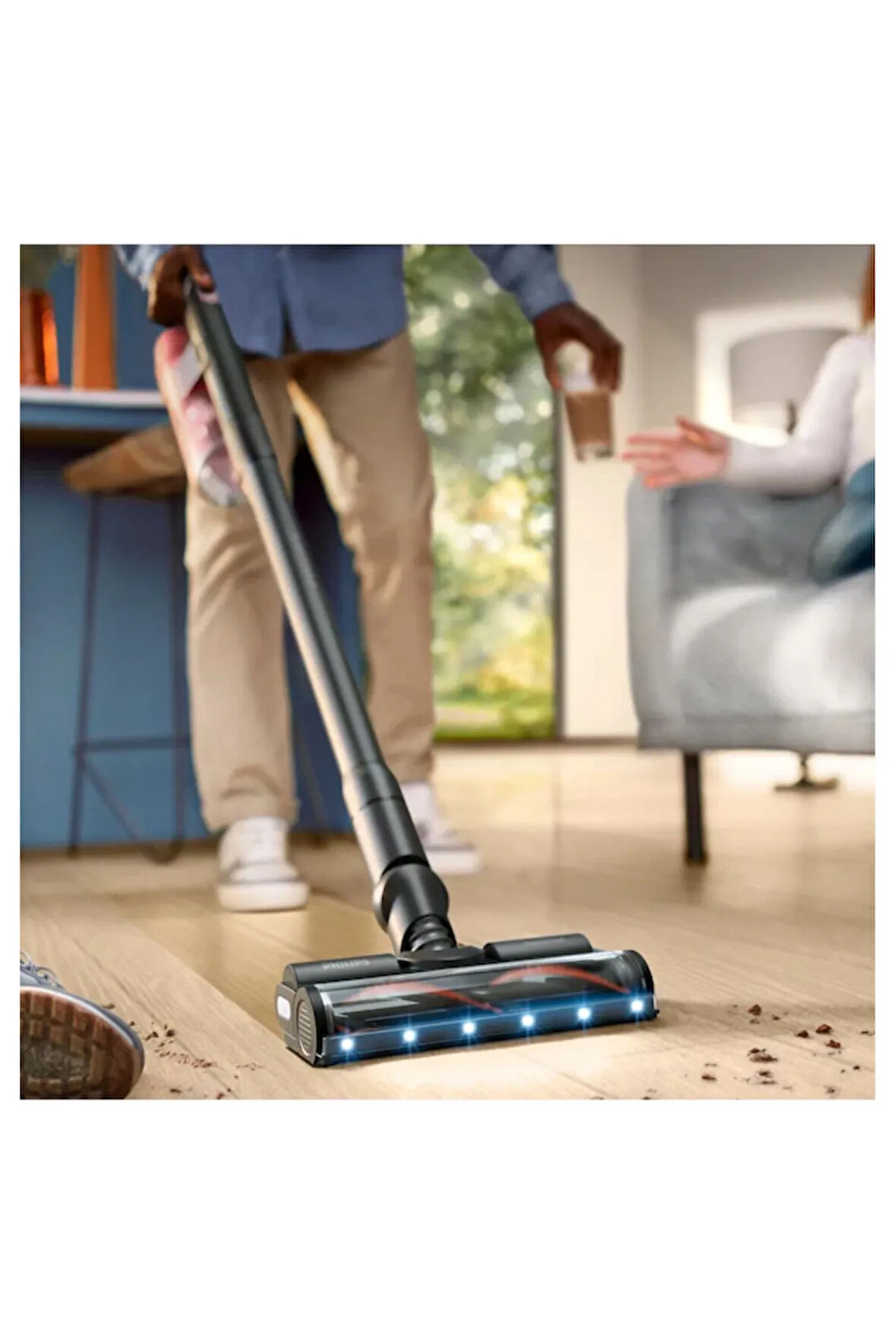 PowerCyclone 11 Yeni Seri Kırmızı  Kablosuz Dikey Süpürge 25.2 Volt Led Başlıklı