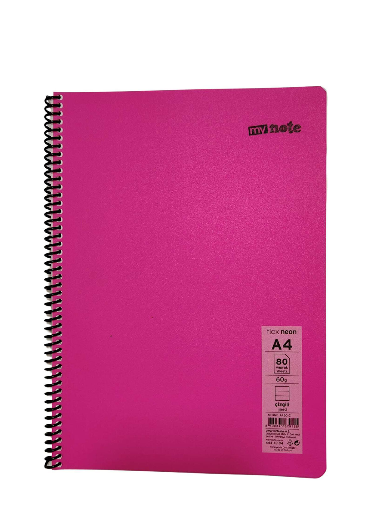 Mynote Flex Neo Defter A4 80 Yp Çizgili