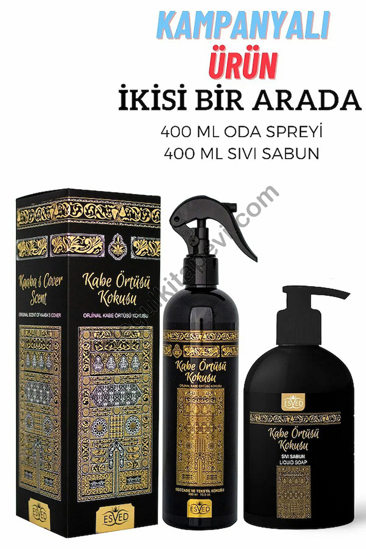 Kabe Örtüsü Kokusu Sıvı El Sabunu 400Ml Sıvı Sabun ikisi bir arada