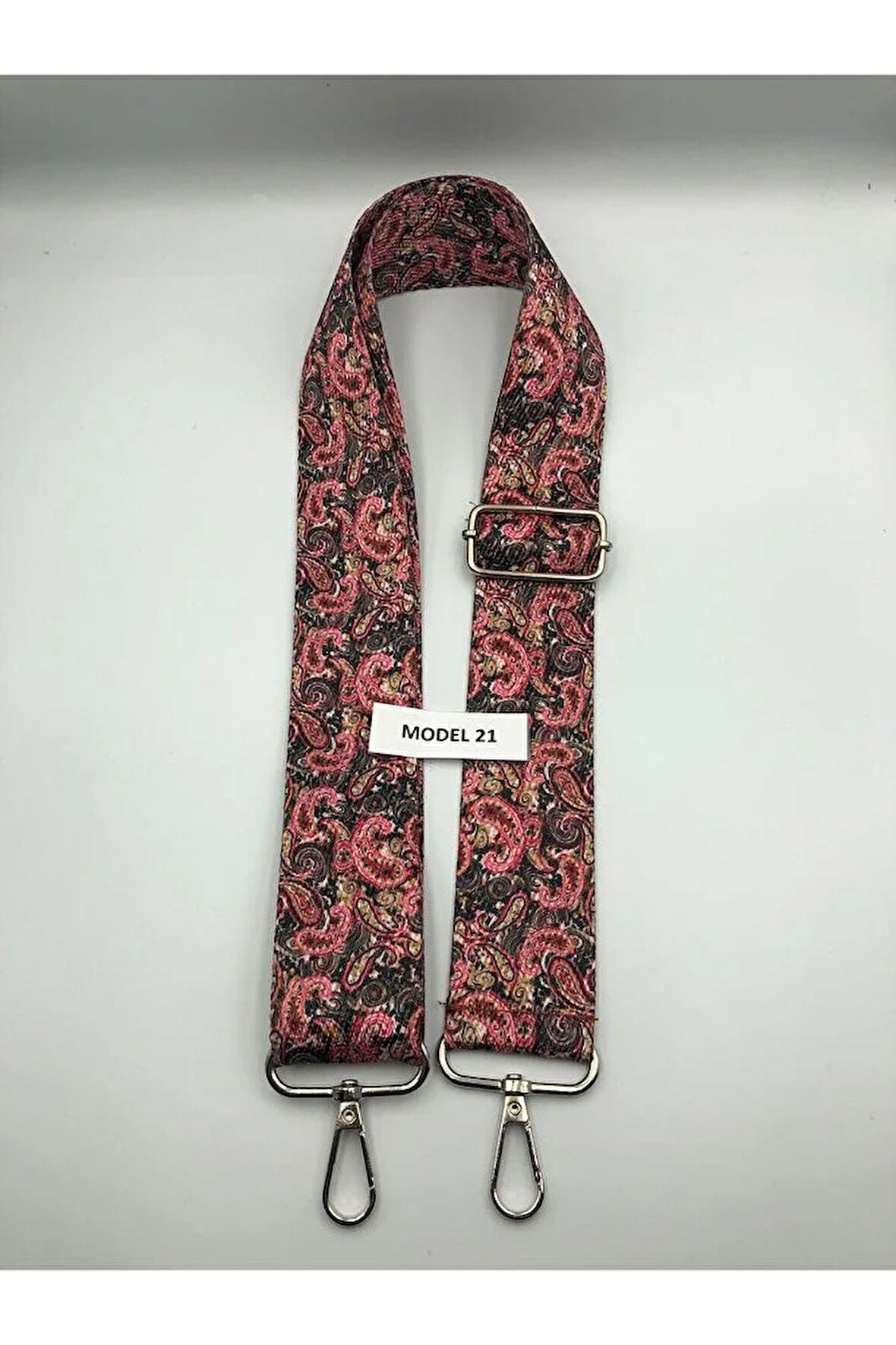 Ayarlanabilir Çanta Askısı Çanta Sapı Çanta Aksesuarı 4cm X 120cm Etnik Desen 2