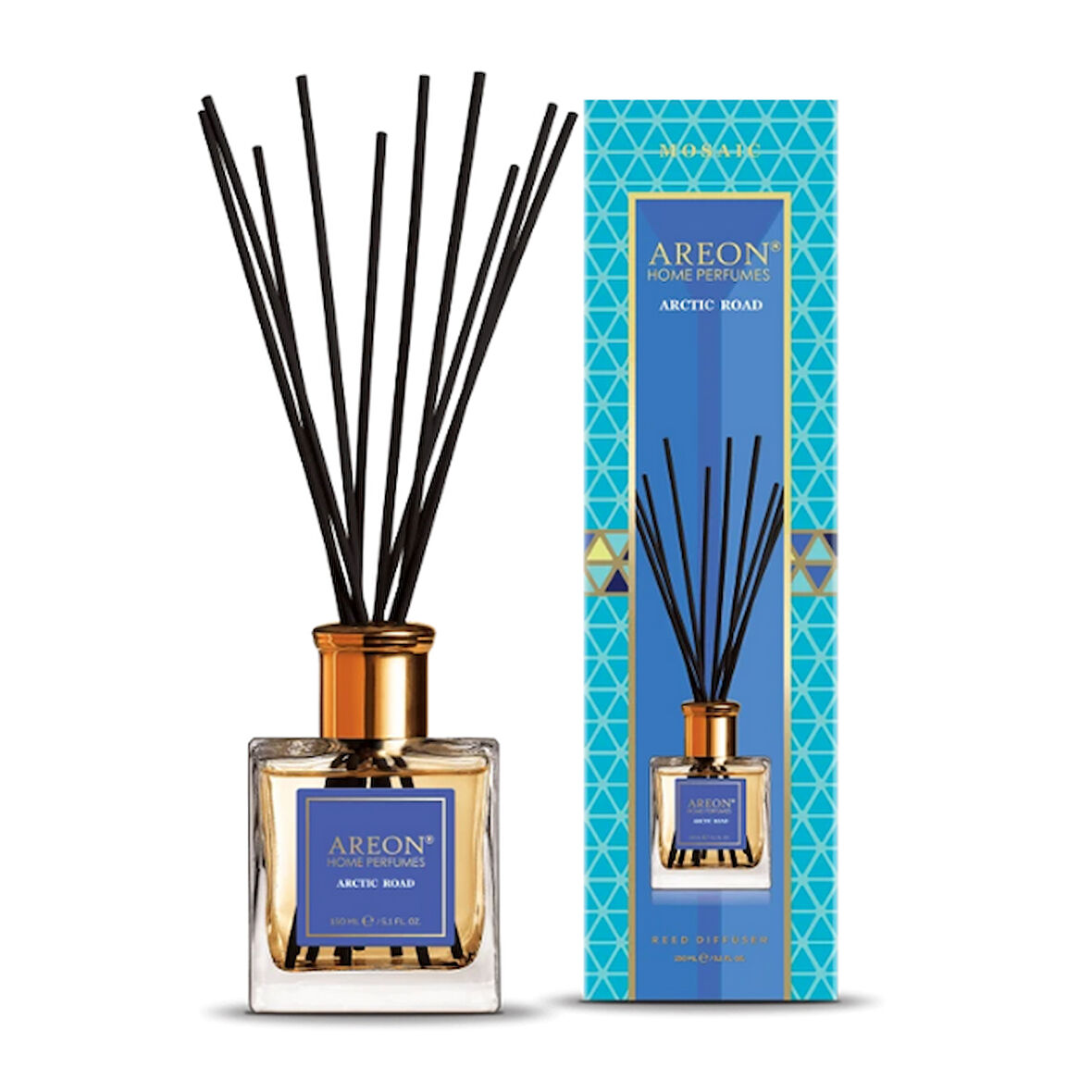 Areon Mosaic Arctic Road 150 Ml Bambu Çubuklu Oda Kokusu