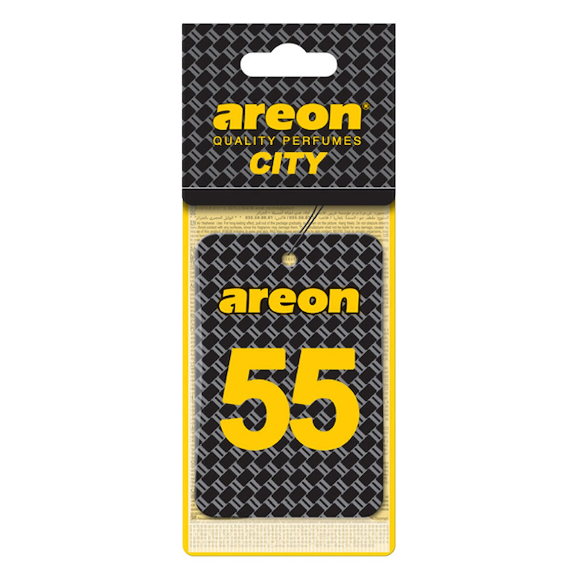 Areon City Vanilla Black 55 Oto Araç Kokusu