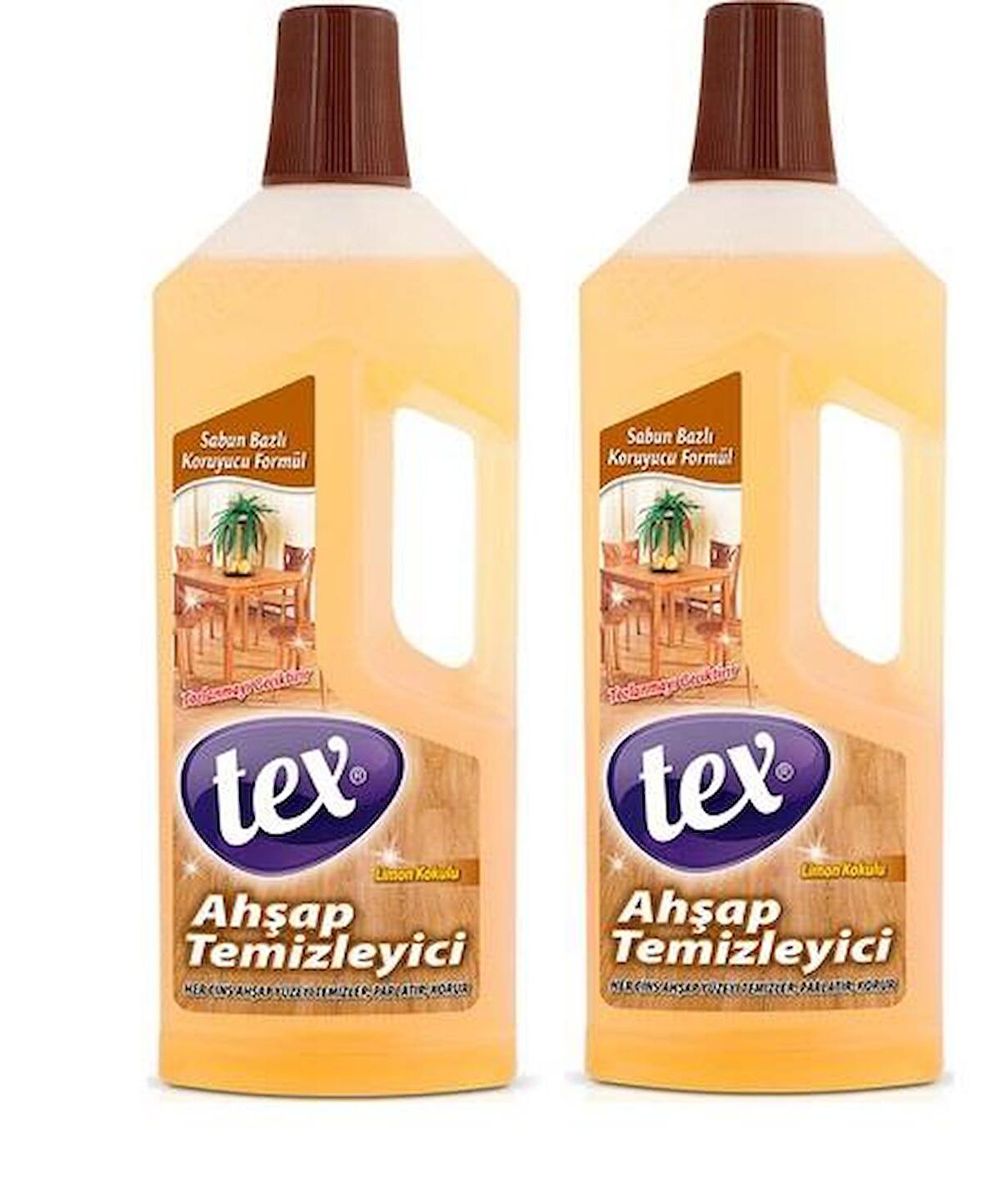 TEX AHŞAP TEMİZLEYİCİ 750 ML X2 ADET