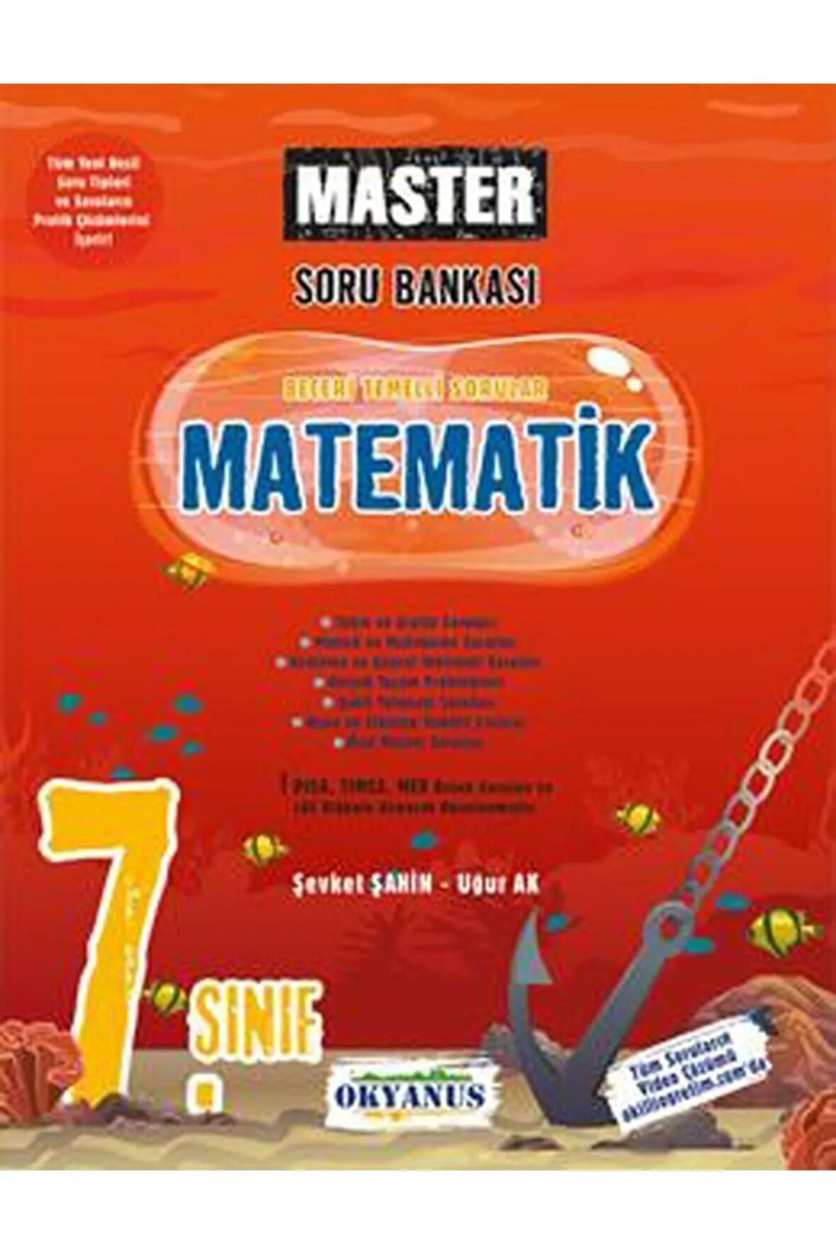 Okyanus Yayınları 7. Sınıf Matematik Master Soru Bankası