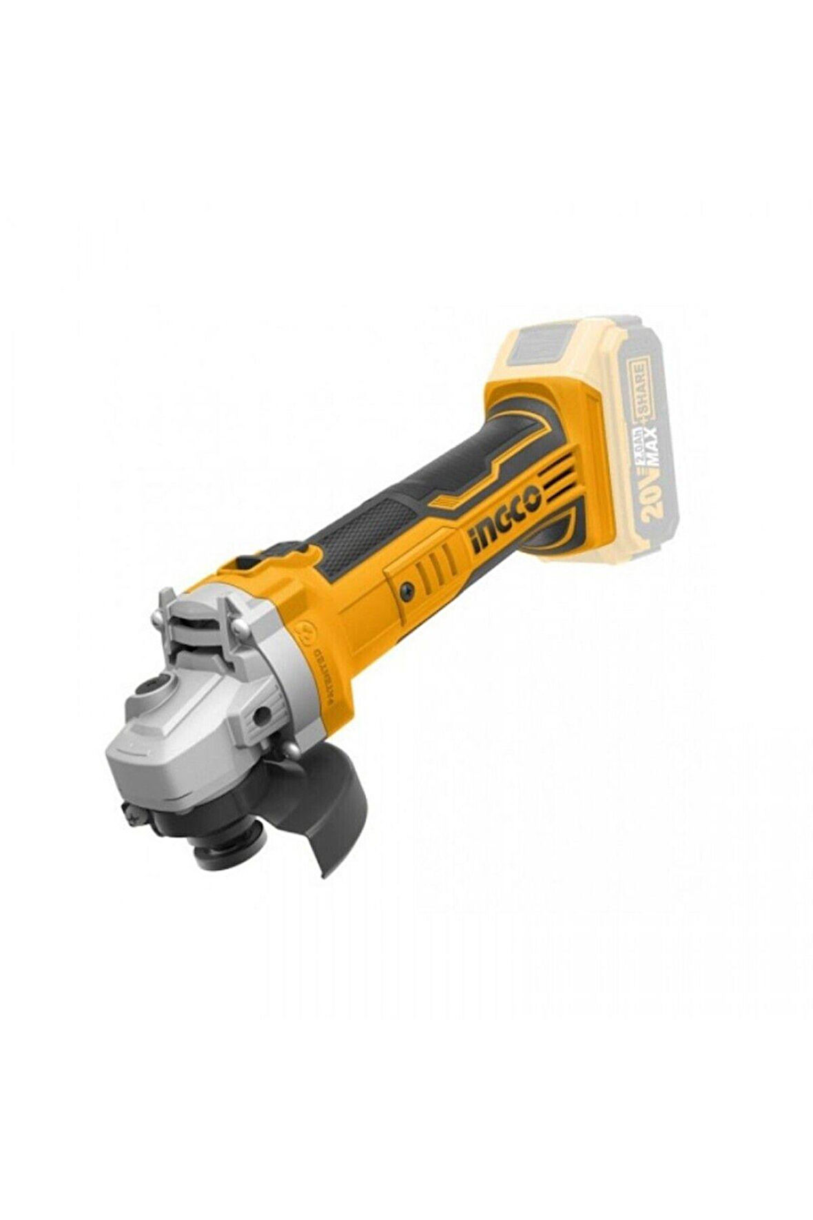 İNG-CO Lİ-İON AKÜLÜ AVUÇ TAŞLAMA 115 MM 20V 2.0AH