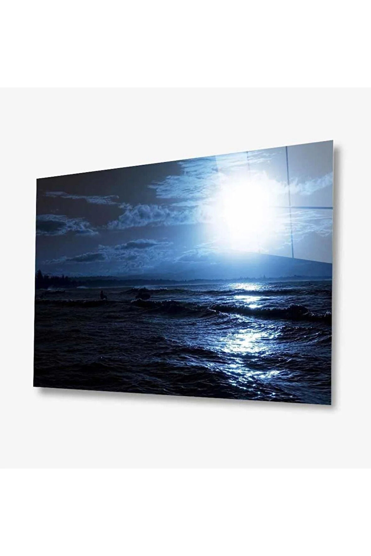 Manzara Doğa Cam Tablo 4mm Dayanıklı Temperli Cam