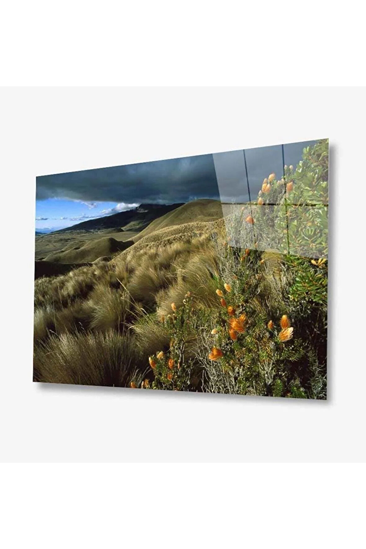 Manzara Doğa Cam Tablo 4mm Dayanıklı Temperli Cam