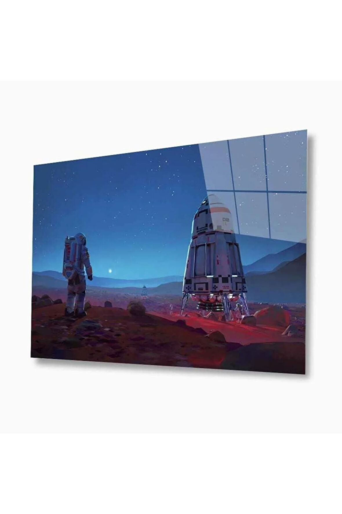 Doğa Cam Tablo 4mm Dayanıklı Temperli Cam