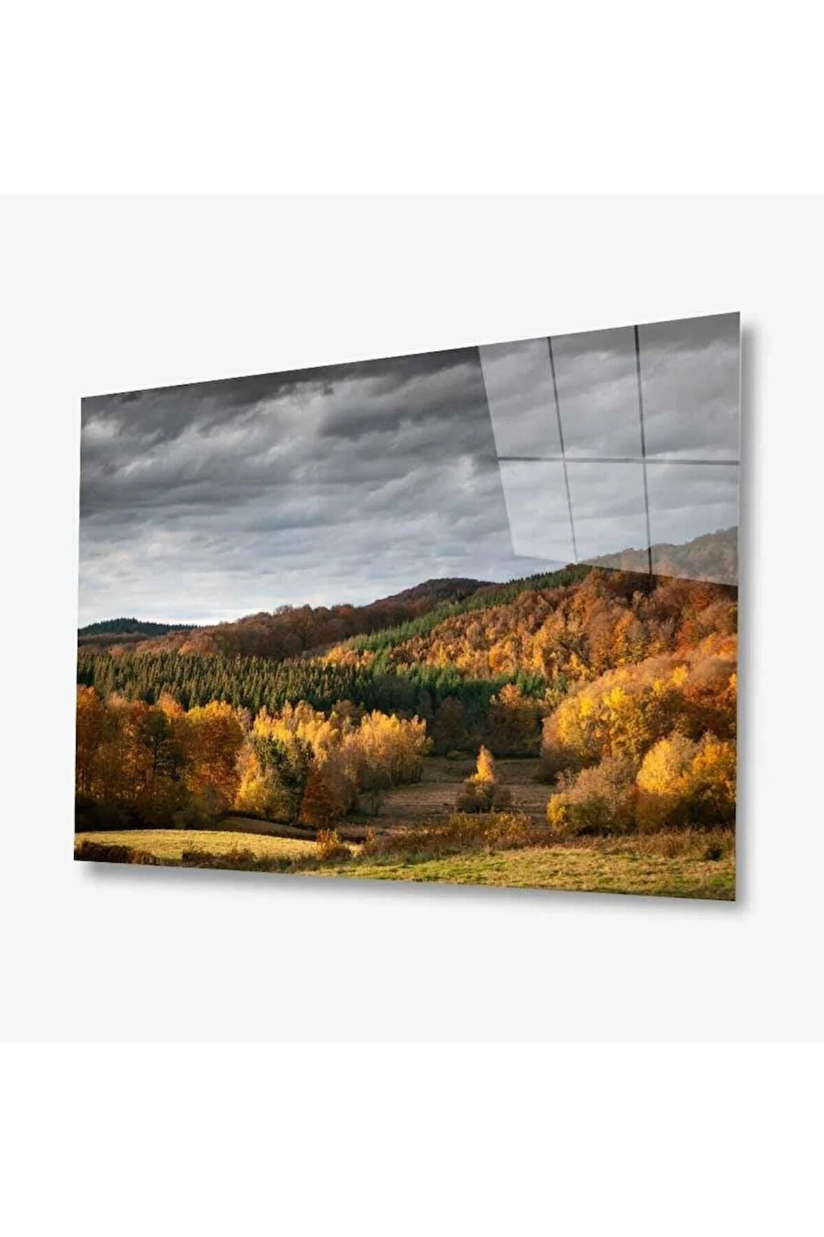 Manzara Doğa Cam Tablo 4mm Dayanıklı Temperli Cam