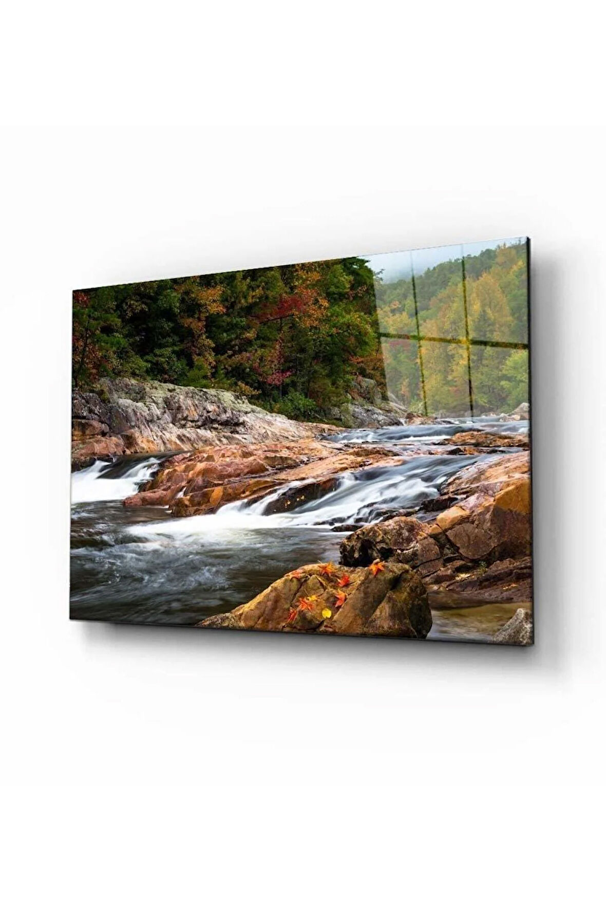 Manzara Doğa Cam Tablo 4mm Dayanıklı Temperli Cam
