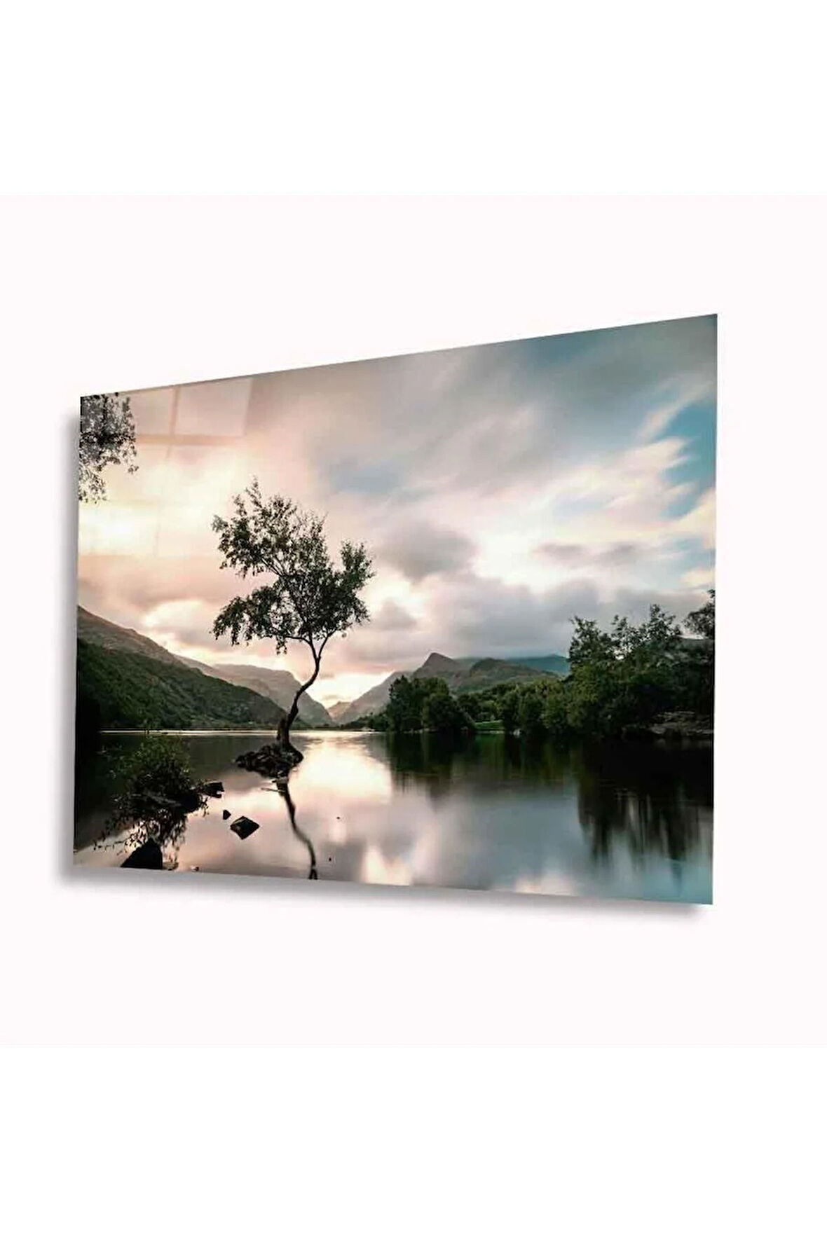 Manzara Cam Tablo 4mm Dayanıklı Temperli Cam