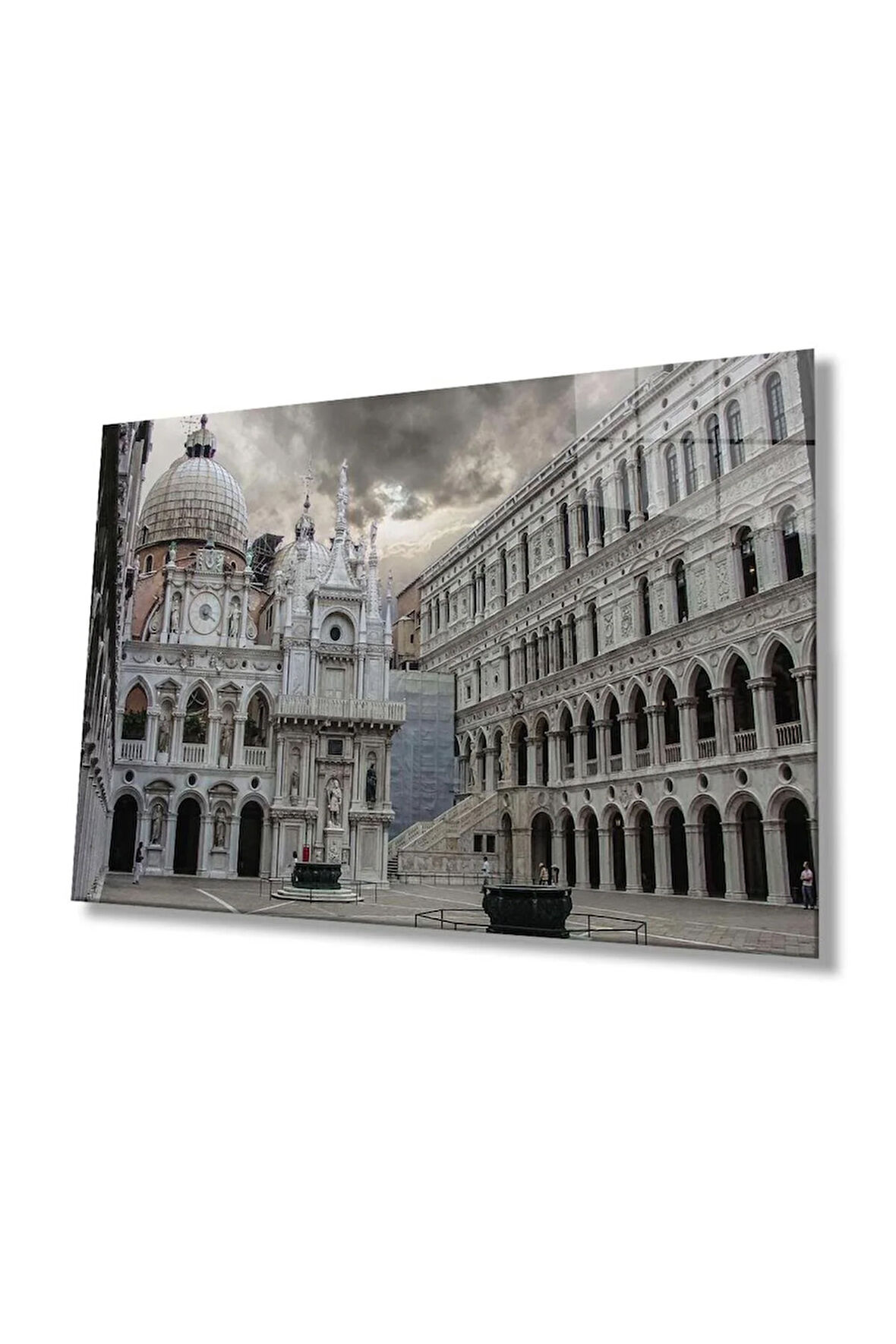 Kilise Cam Tablo 4mm Dayanıklı Temperli Cam, Church Glass Wall Decor