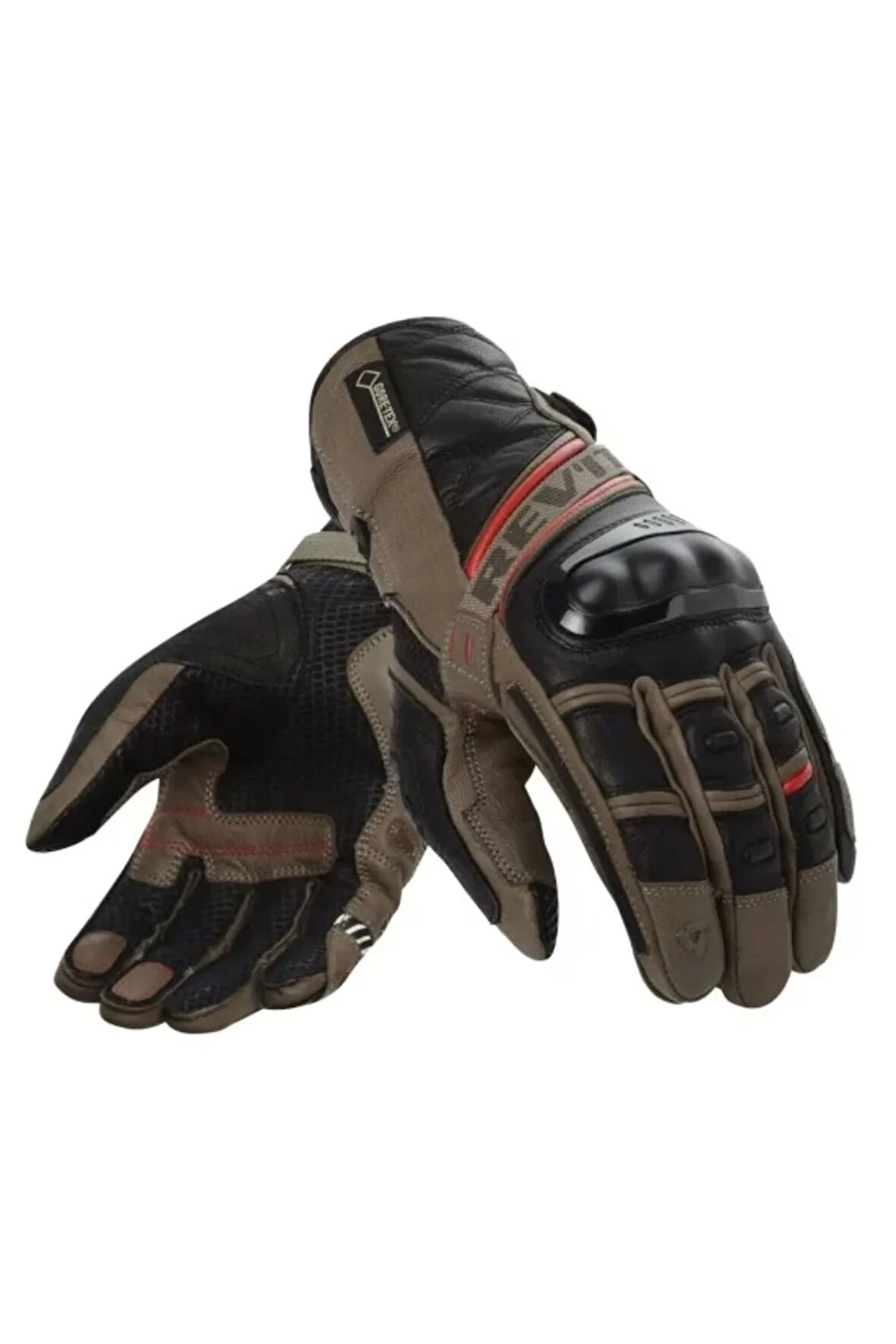 Domınator Gore-tex Eldiven Kahve-kırmızı