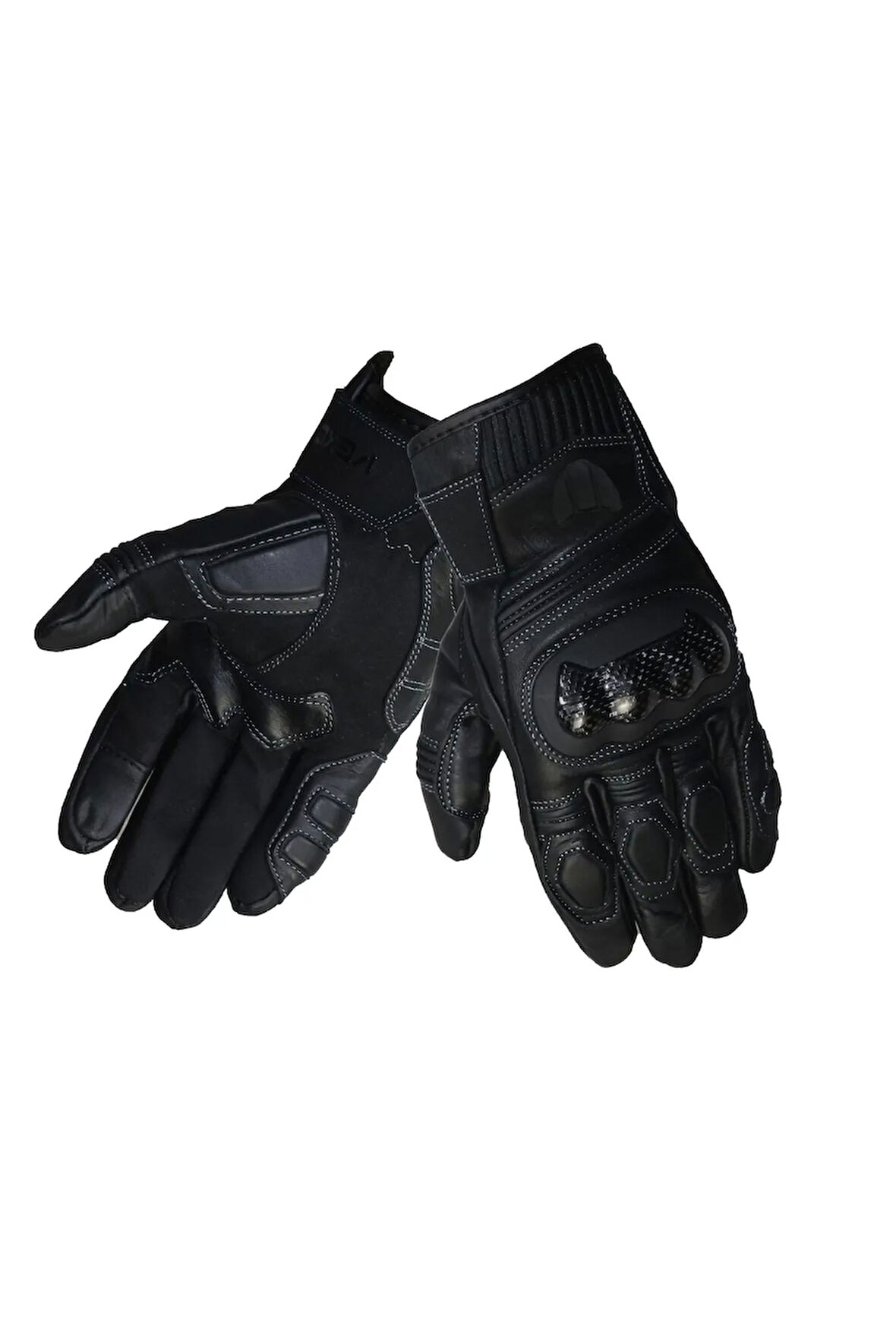 Power Spor Deri Eldiven Siyah [large Beden]