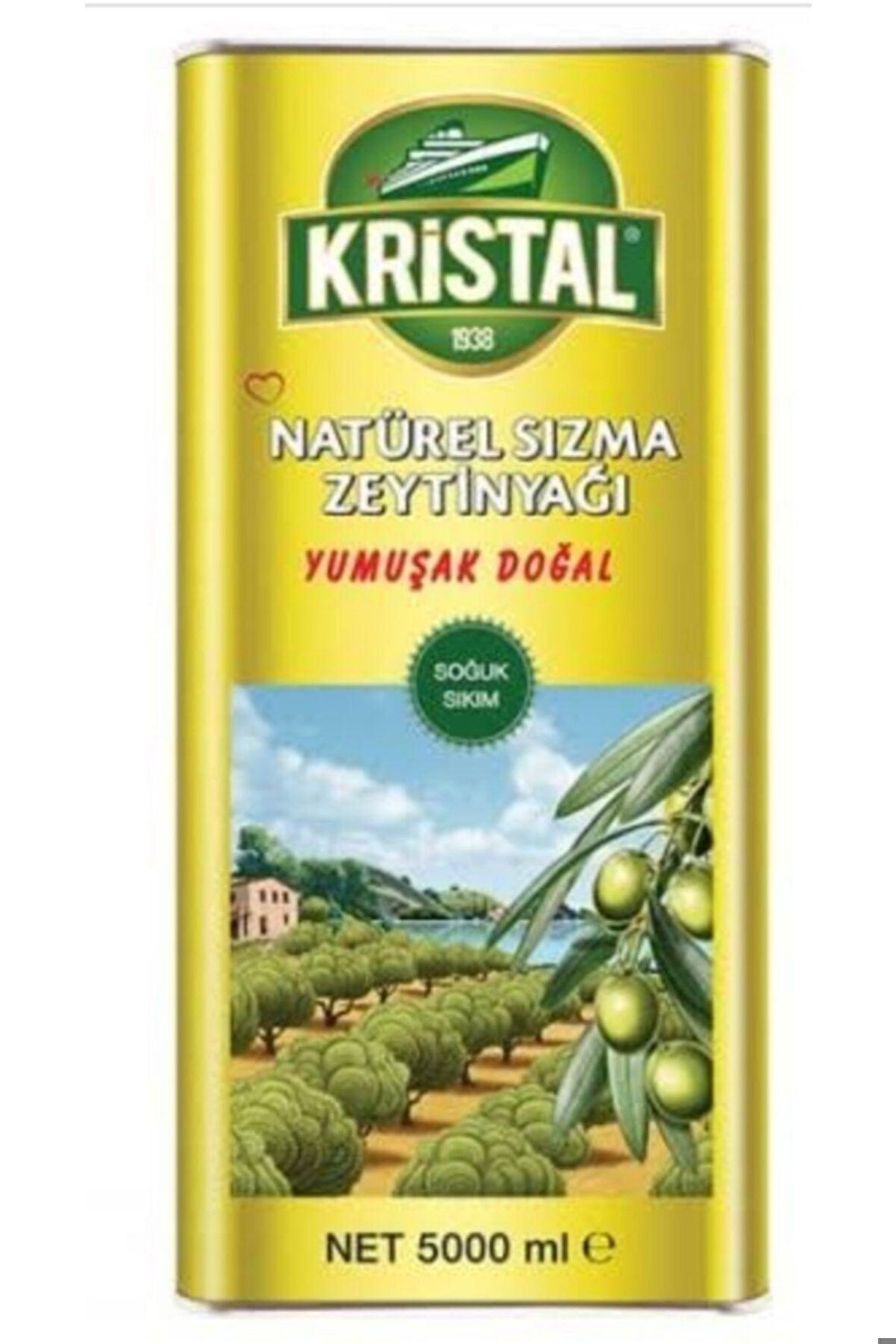 Soğuk Sıkım Naturel Sızma Zeytinyağı