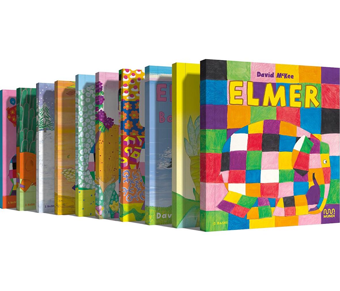 Elmer - David McKee Seti (10 Kitap)