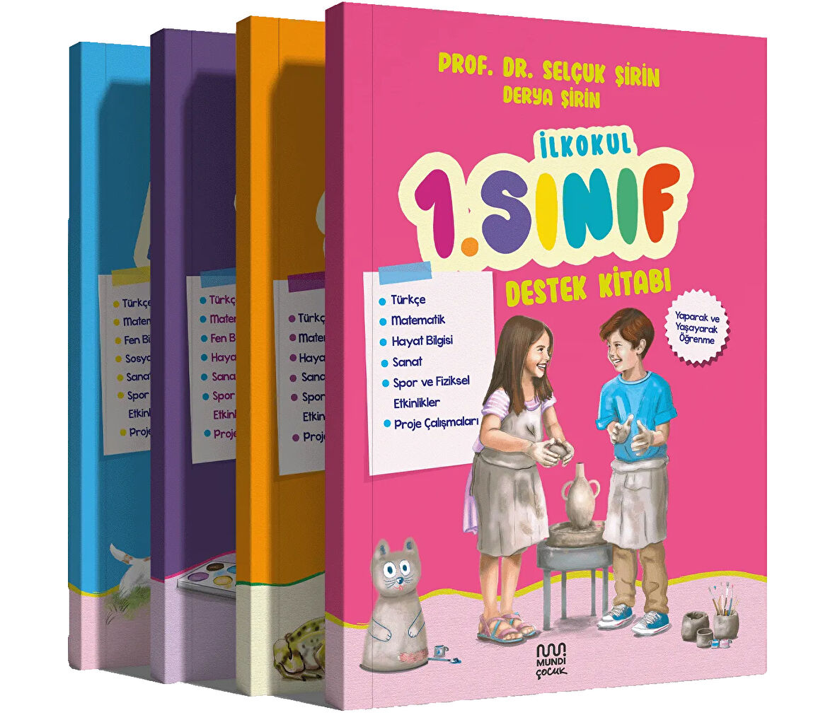 Prof. Dr. Selçuk Şirin İlkokul Destek Kitabı Seti (4 Kitap)