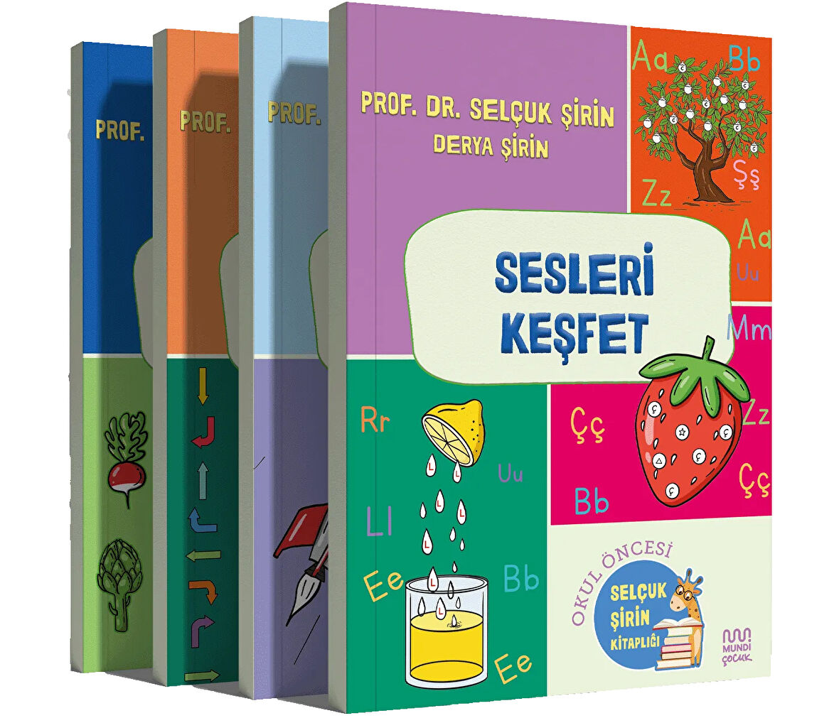 Prof. Dr. Selçuk Şirin Okul Öncesi Kitaplığı Keşfet Serisi (4 Kitap)