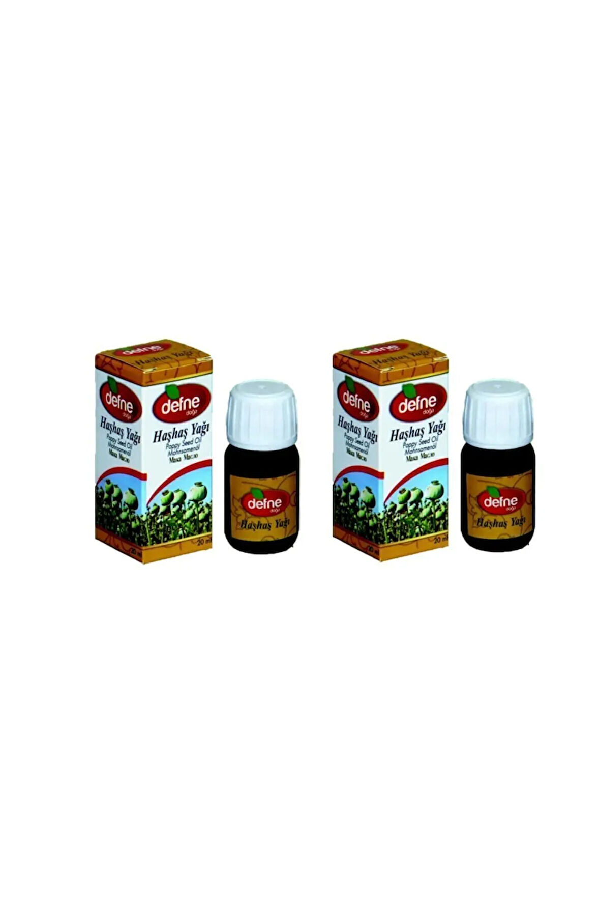 Haşhaş Yağı 20 ml 2'li