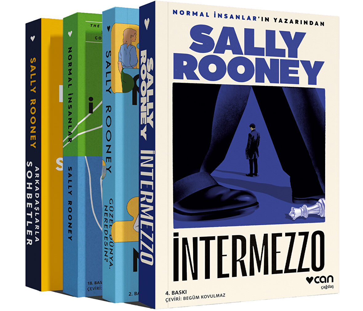 Sally Rooney Seti (4 Kitap)