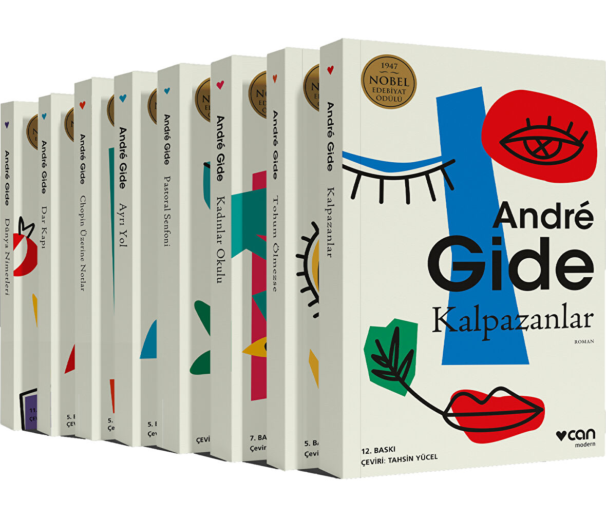 André Gide Seti (8 Kitap)