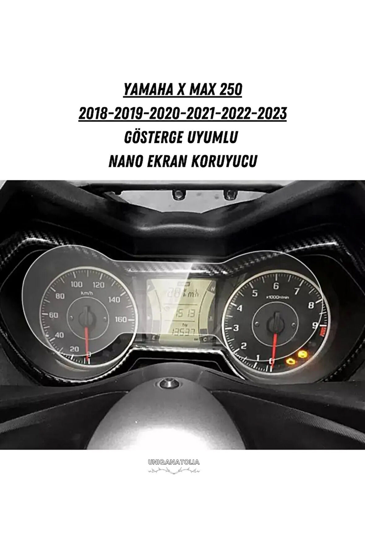 Yamaha X Max 250 Gösterge Uyumlu Nano Ekran Koruyucu 2018-2023