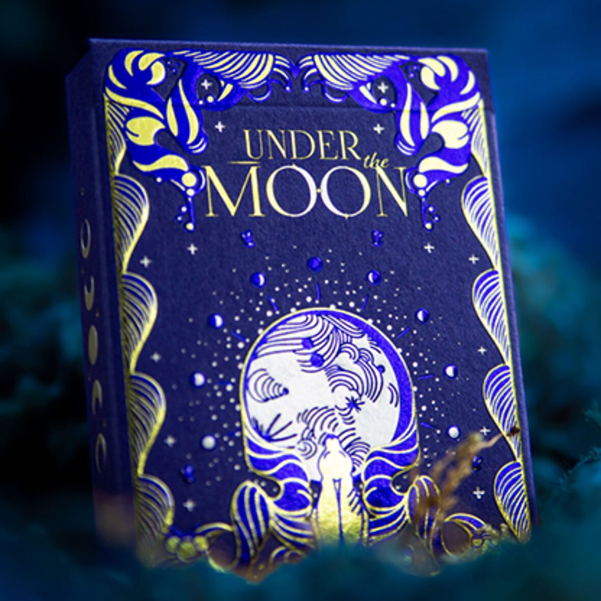 Cartamundi Under The Moon Midnight Blue Premium Oyun Kağıdı Koleksiyonluk iskambil K